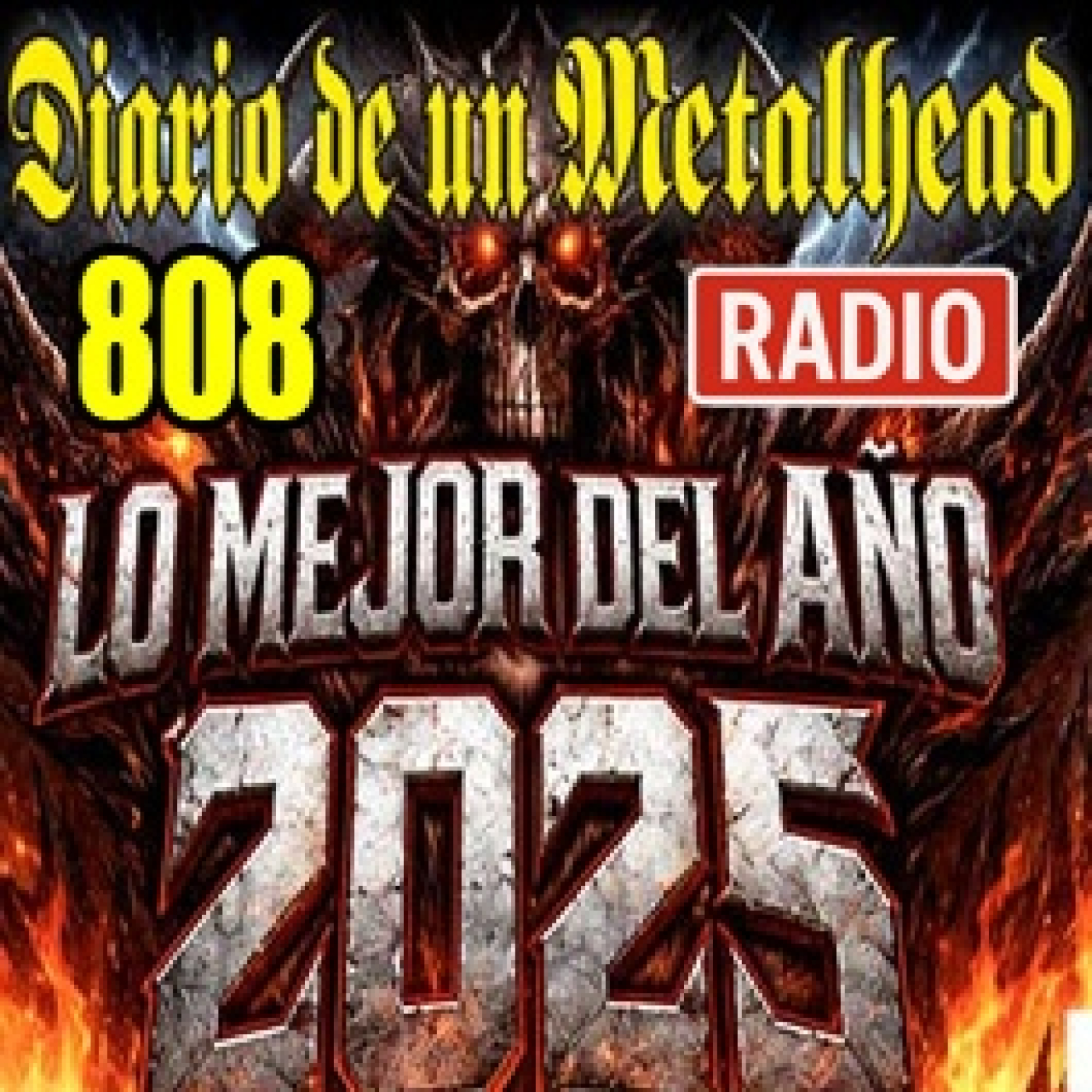 Diario de un Metalhead 808. Best of 2025 episode artwork