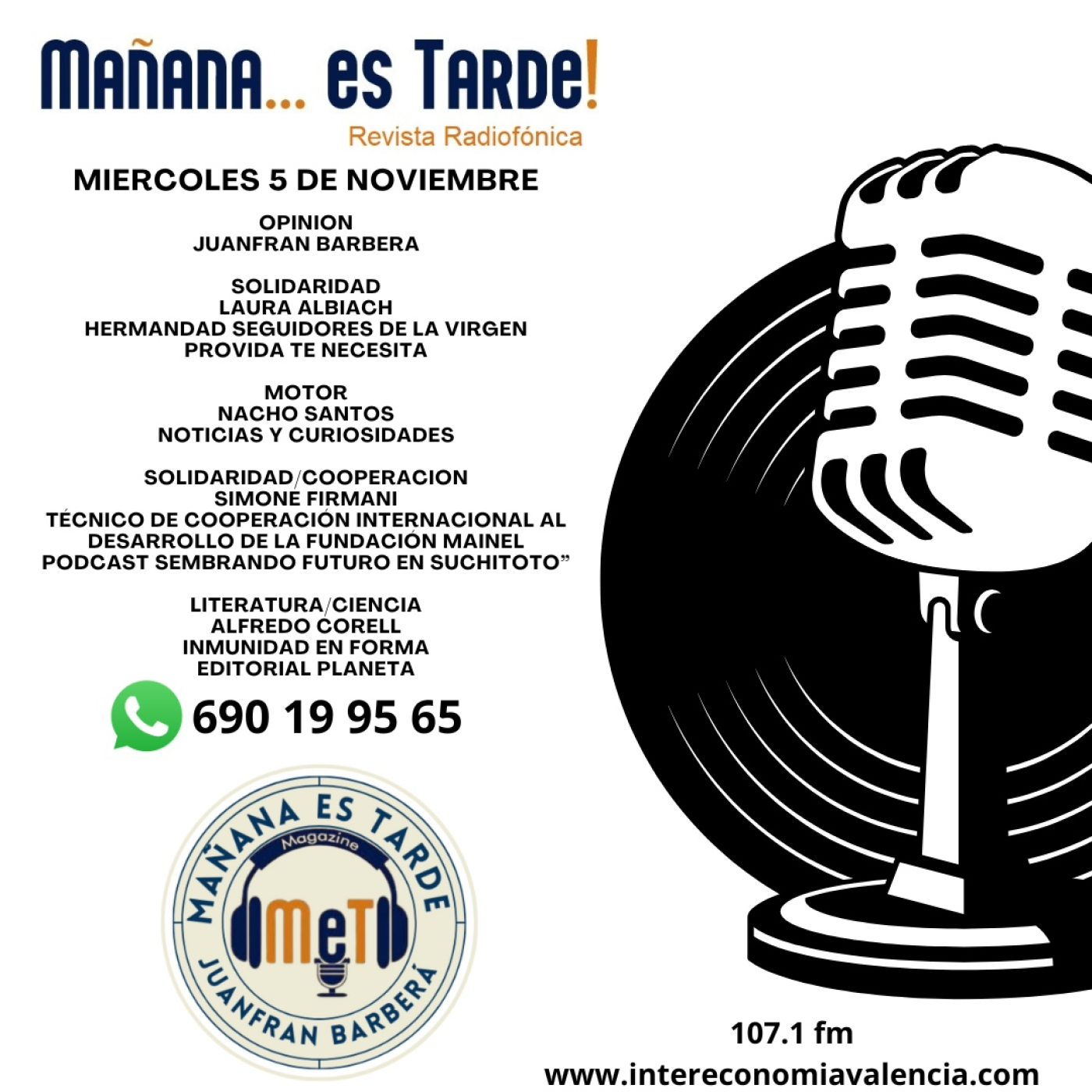 MAÑANA ES TARDE!!! MET