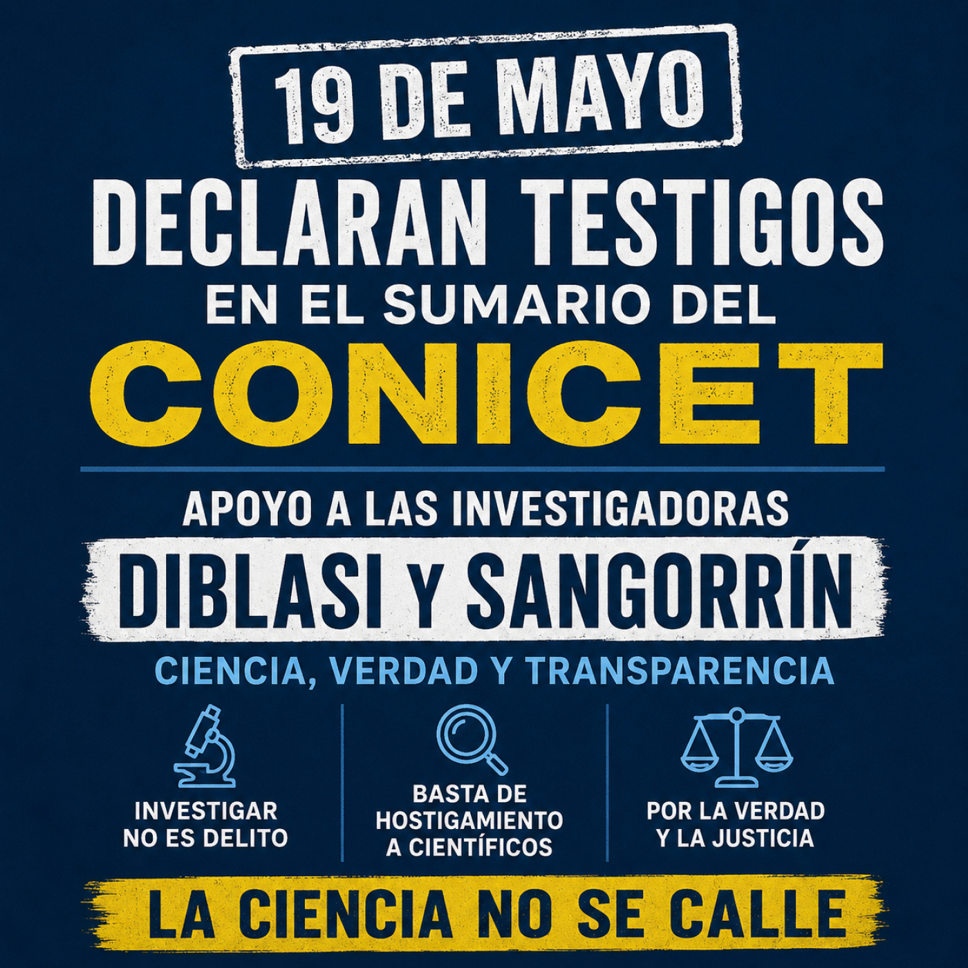 Sumario en CONICET: testigos, denuncias y el reclamo de debate científico sobre vacunas COVID episode artwork