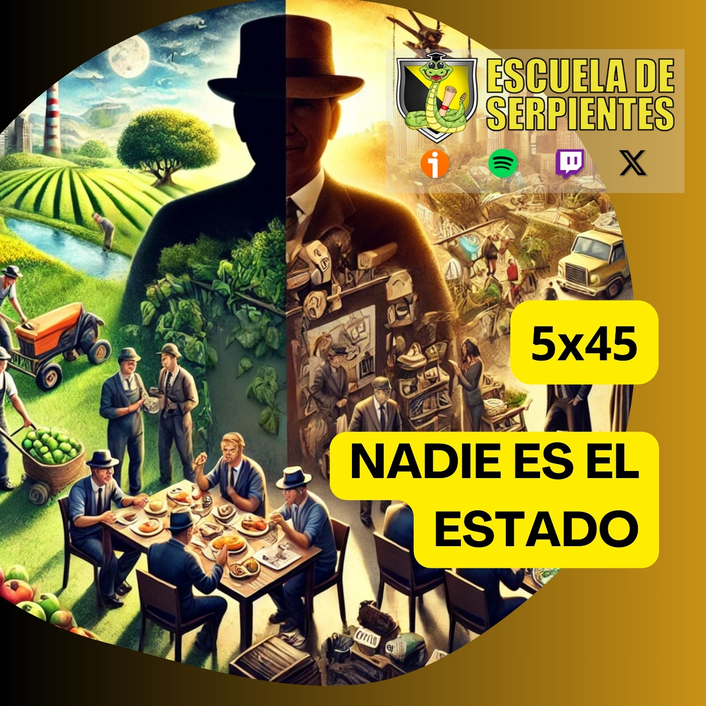 Déjame Hablar, un podcast de Escuela de Serpiente