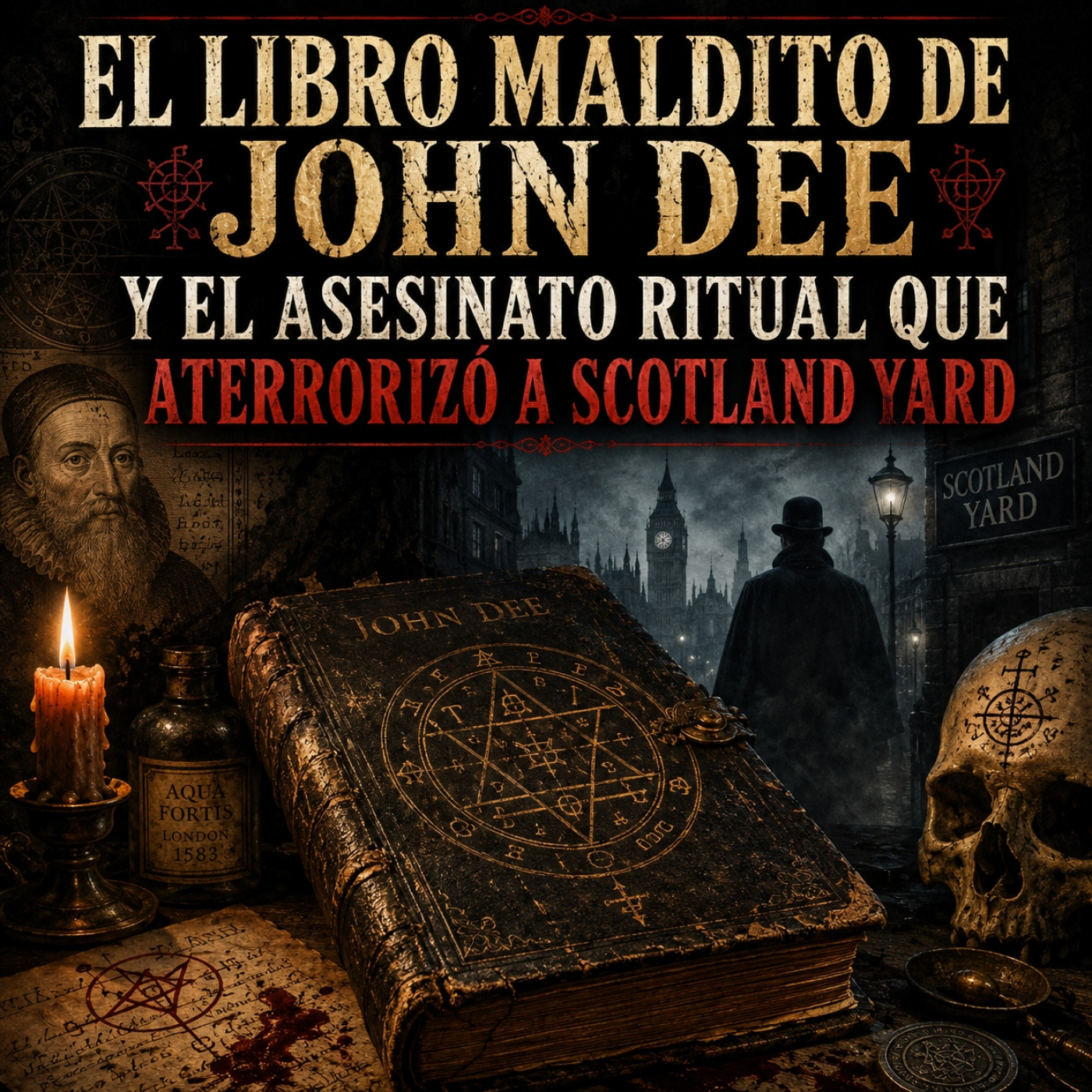 MISTERIO | "El libro maldito de John Dee y el asesinato ritual que aterrorizó a Scotland Yard" T12X82 episode artwork