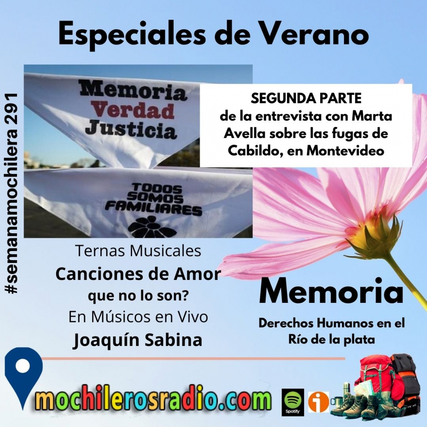 Mochileros 291 Especiales Verano 2022 episode artwork