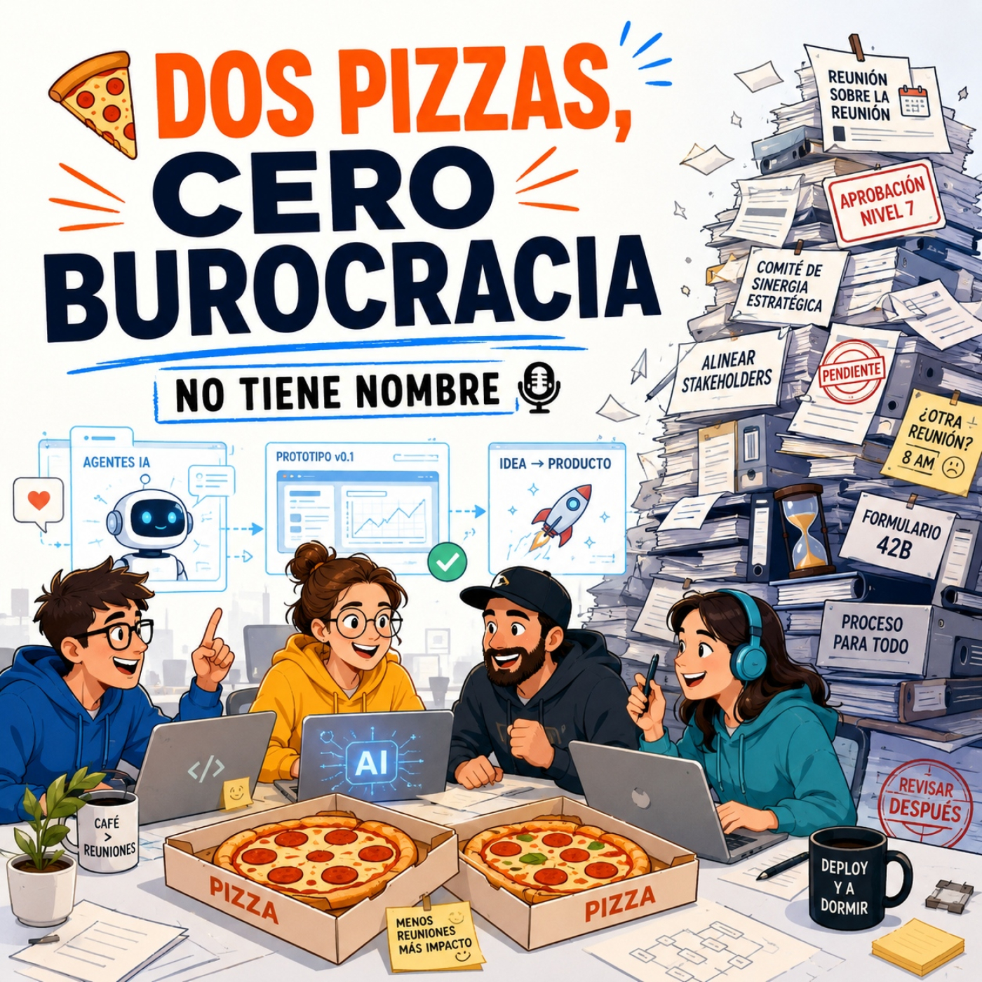 NTN 539 -   Amazon, dos pizzas, cero burocracia episode artwork