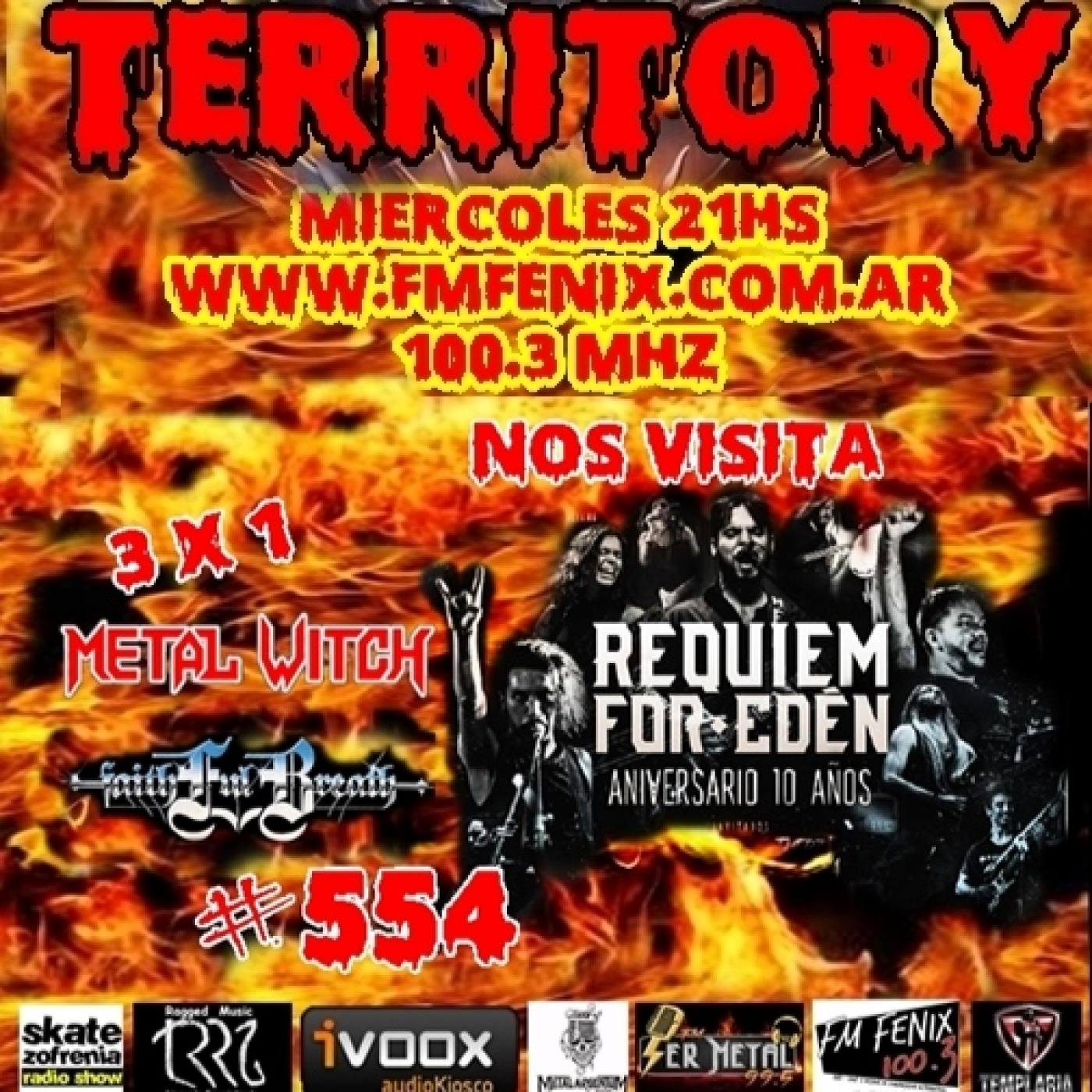 TERRITORY RADIO #554 01-10-2025) - REQUIEM FOR EDEN episode artwork