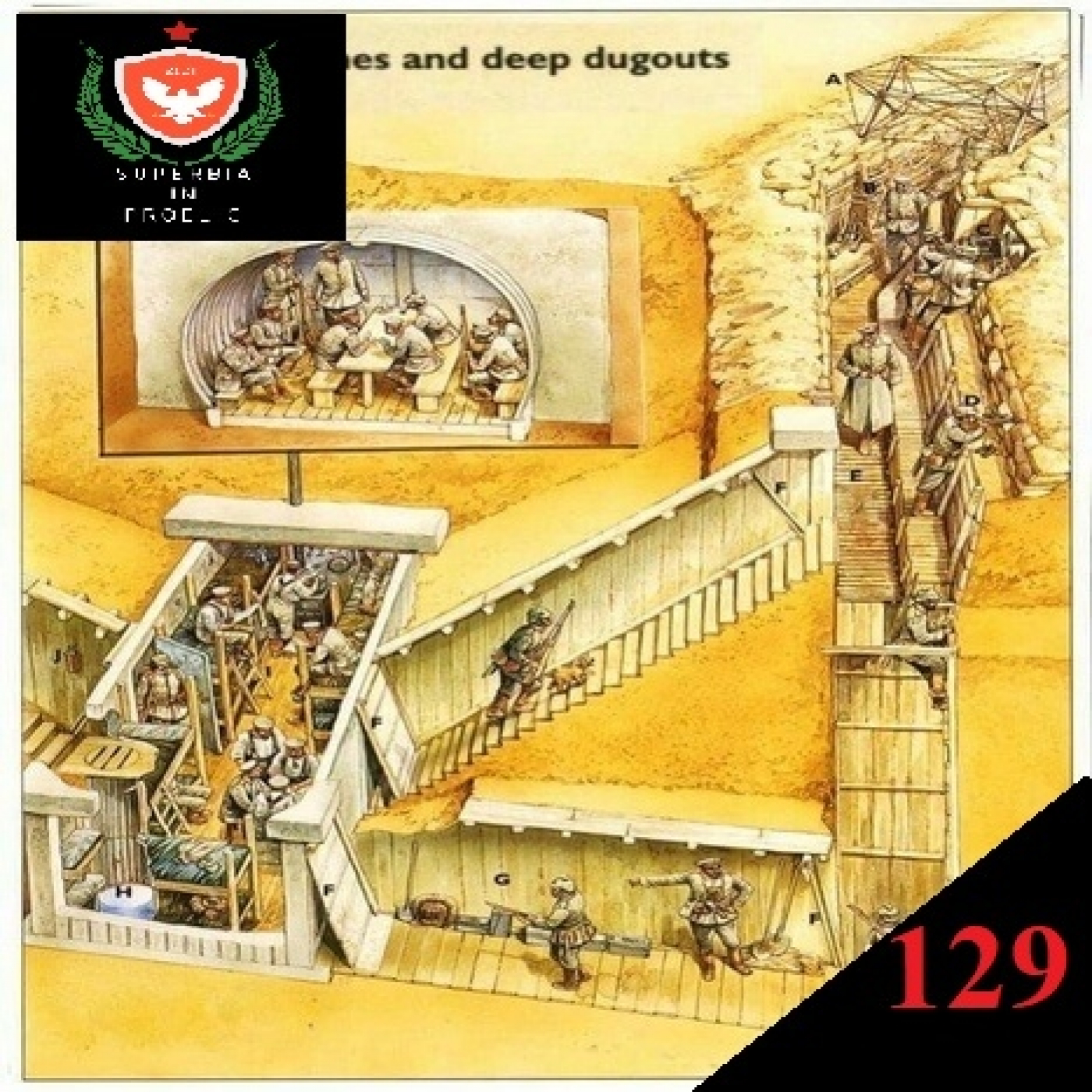 Las trincheras durante la Gran Guerra [Capítulos de Historia 129] episode artwork