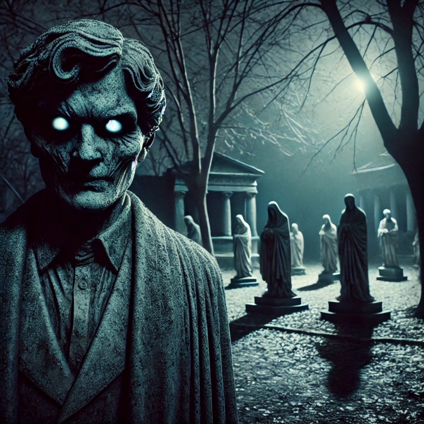 Las estatuas que cobran vida episode artwork