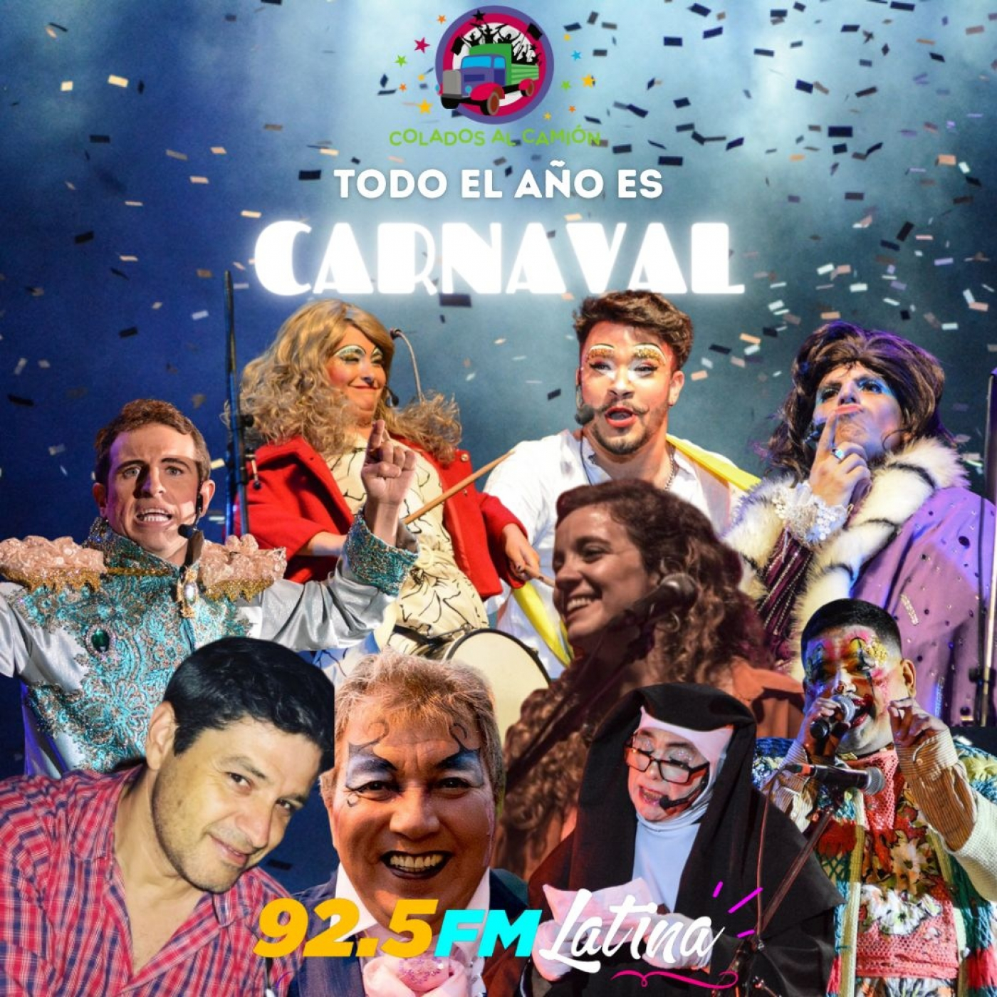 Colados al Camión