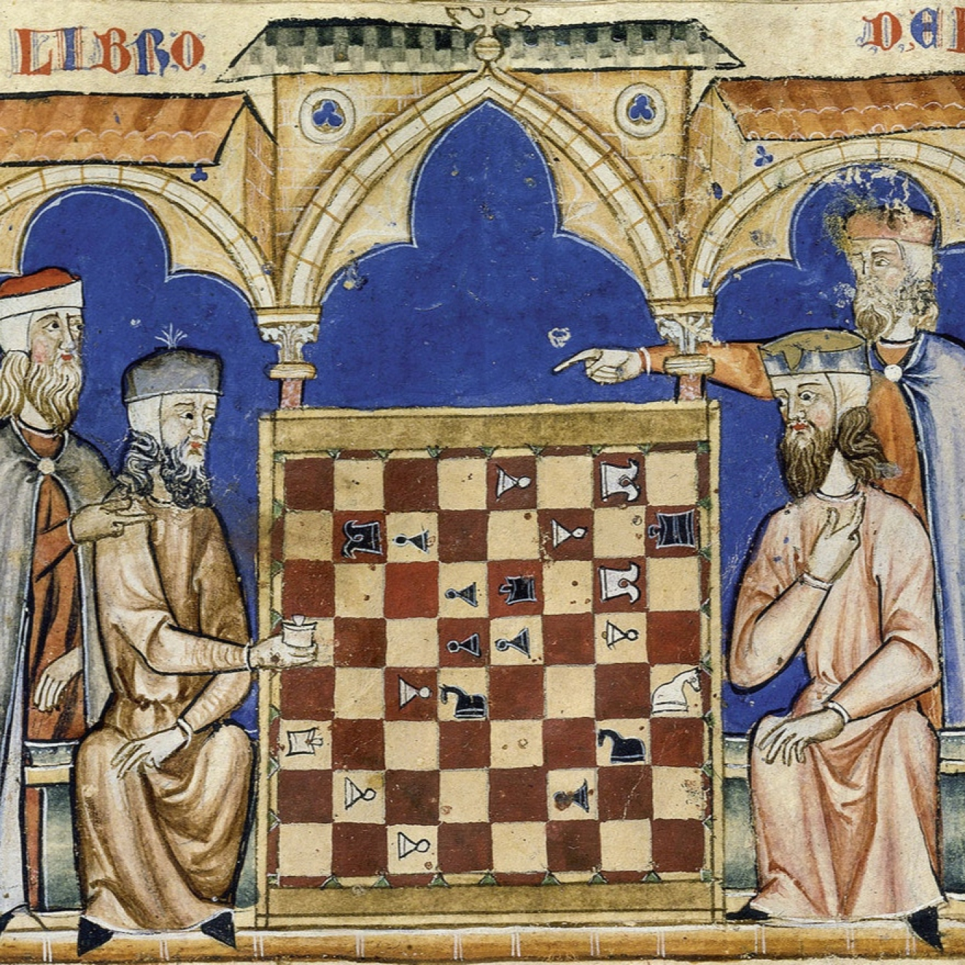 El ajedrez, el juego de reyes de la Edad Media