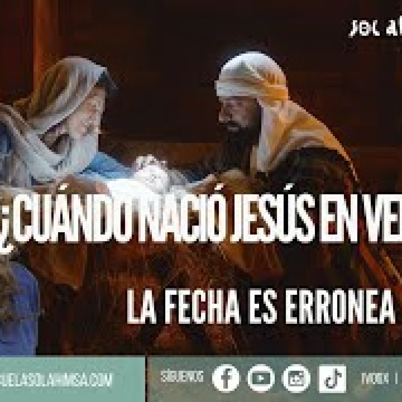 ¿CUÁNDO NACIÓ JESÚS "EN VERDAD"? LA FECHA ES ERRONEA episode artwork