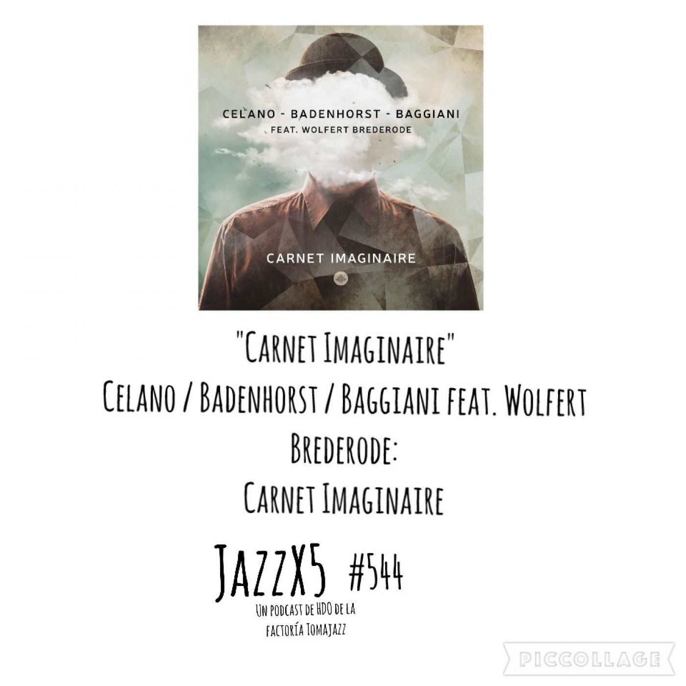 "Carnet Imaginaire" [Celano / Badenhorst / Baggiani feat. Wolfert Brederode: Carnet Imaginaire (Challenge Records 2022)] episode artwork