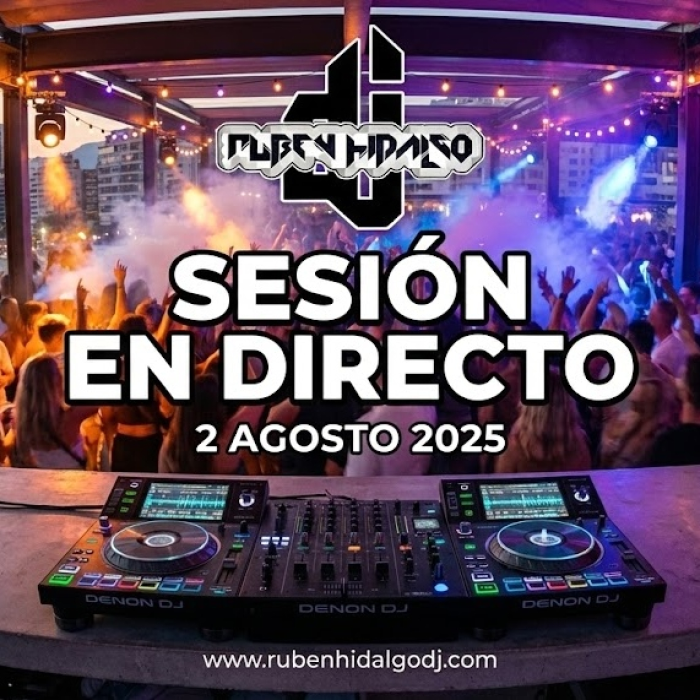 Dj Ruben Hidalgo - Sesión en Directo - 2 Agosto 2025 - www.rubenhidalgodj.com episode artwork
