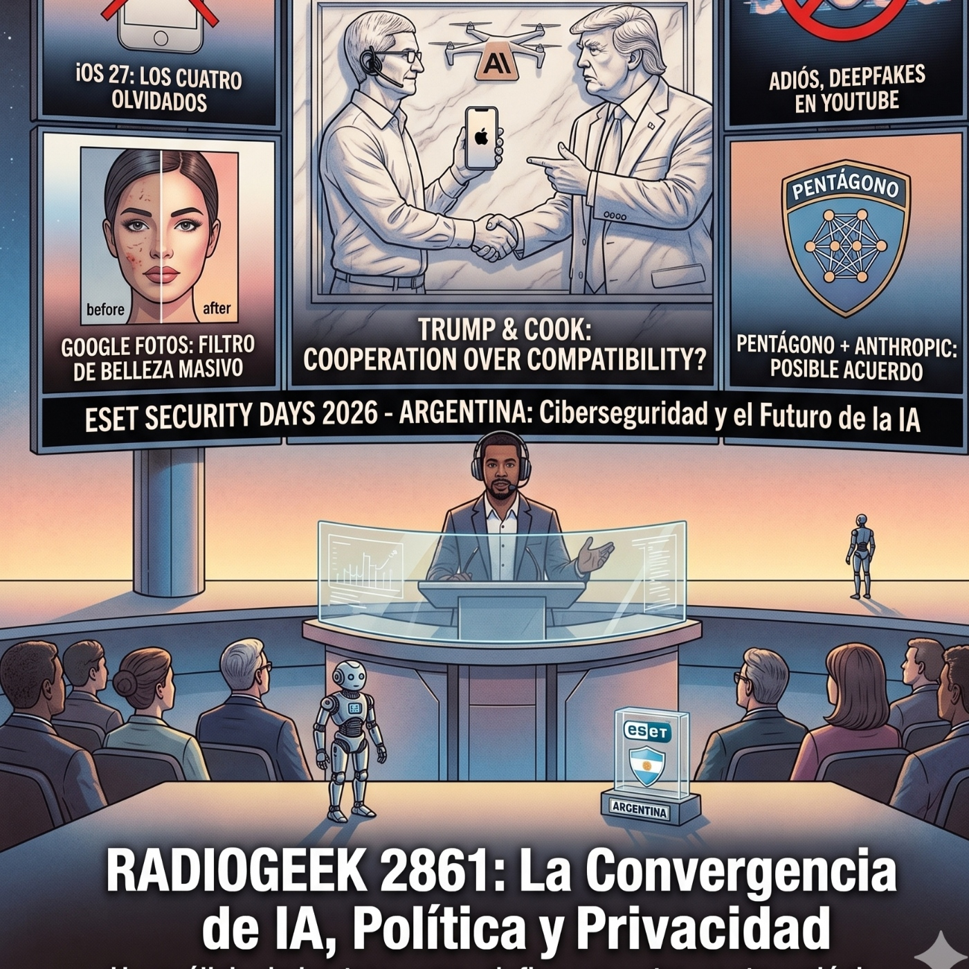 Radiogeek 2861 - Estuve en el ESET Security Days y estas son mis impresiones