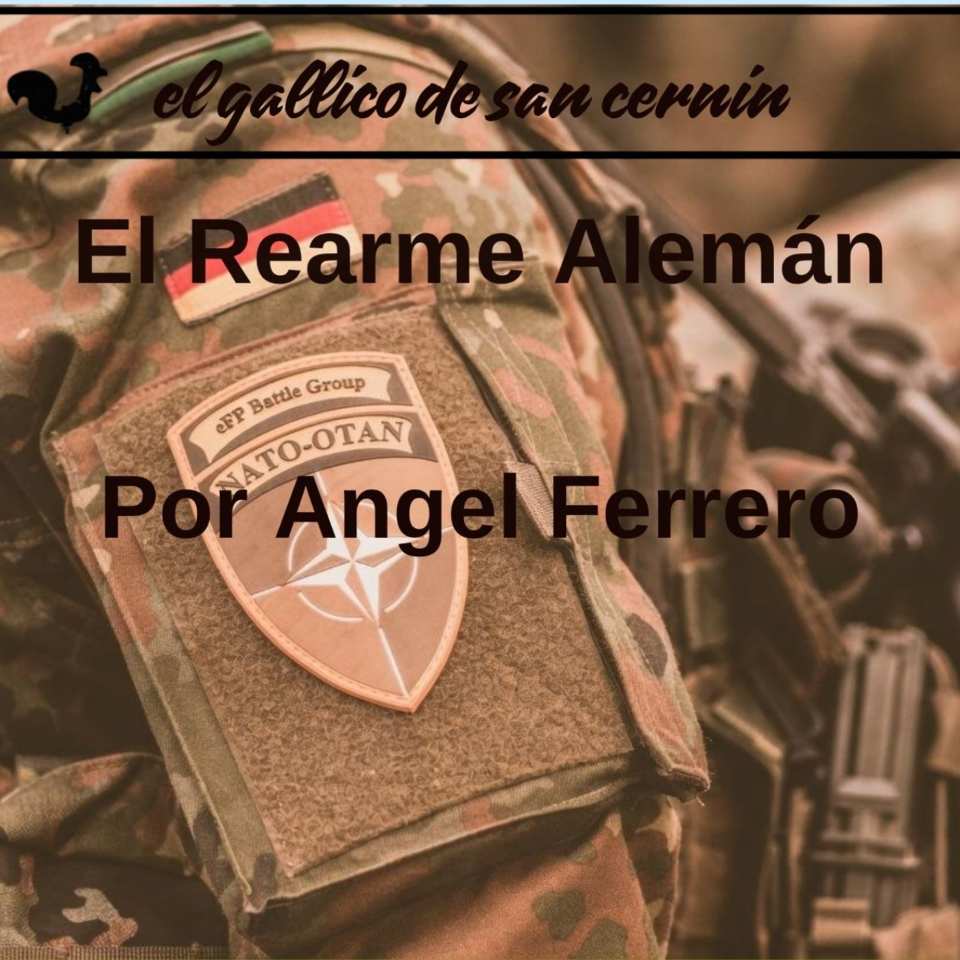 EGDSC 8x21 El Rearme Alemán, por Angel Ferrero. episode artwork