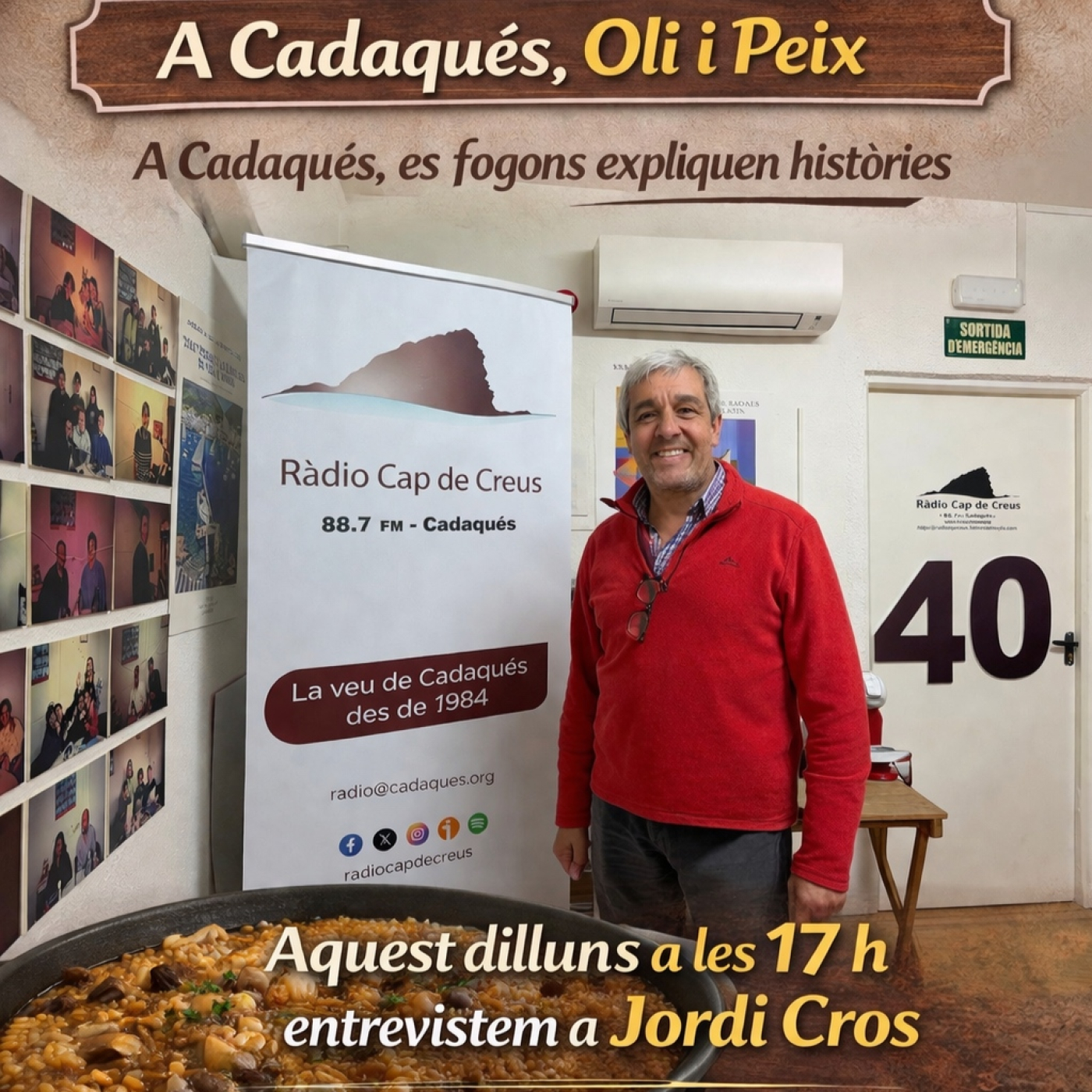 04 - A Cadaqués Oli i Peix - Jordi Cros - Arròs amb bolets 30-03-2026 episode artwork