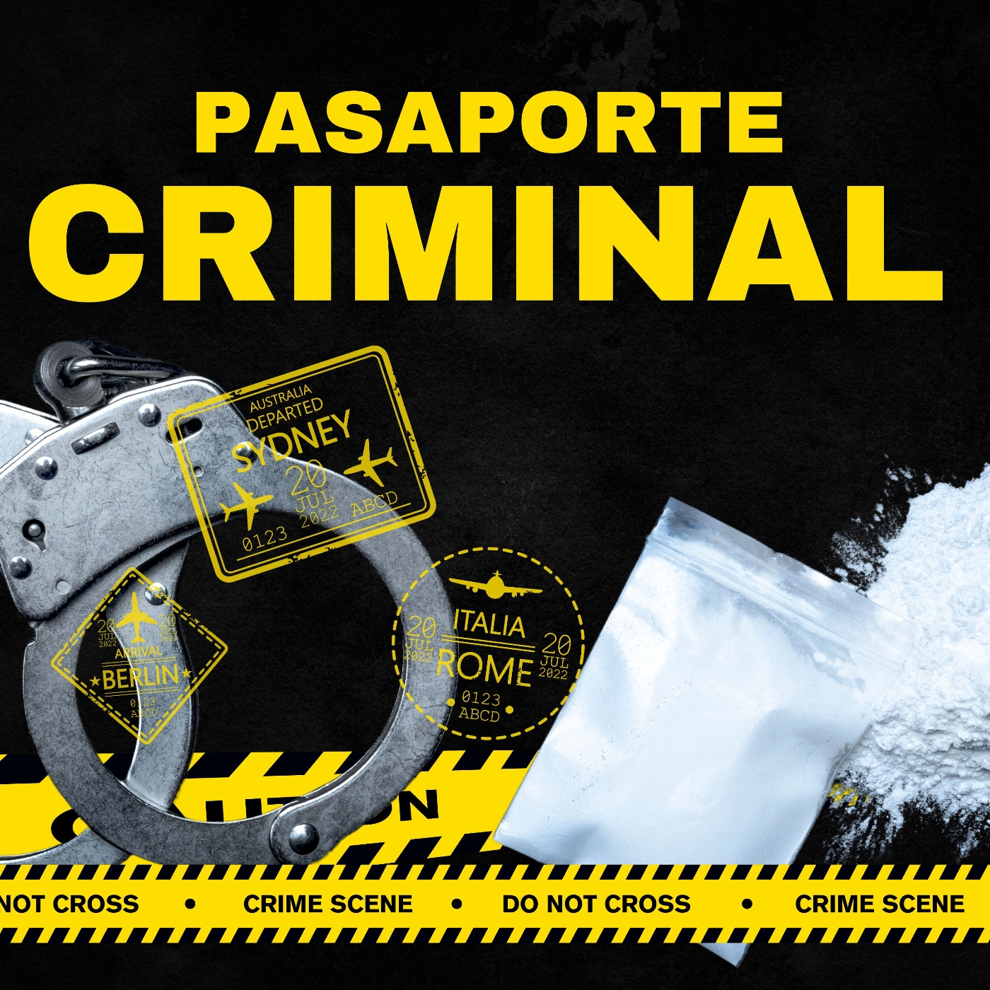 Pasaporte Criminal, Crímenes y Viajes