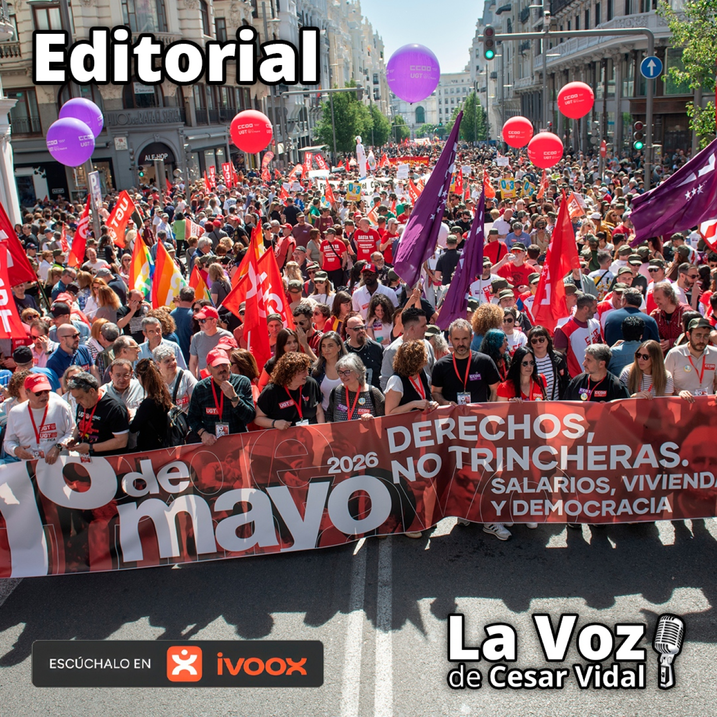 Editorial: 1 de mayo: pasado, presente y futuro de los sindicatos - 01/05/26 episode artwork