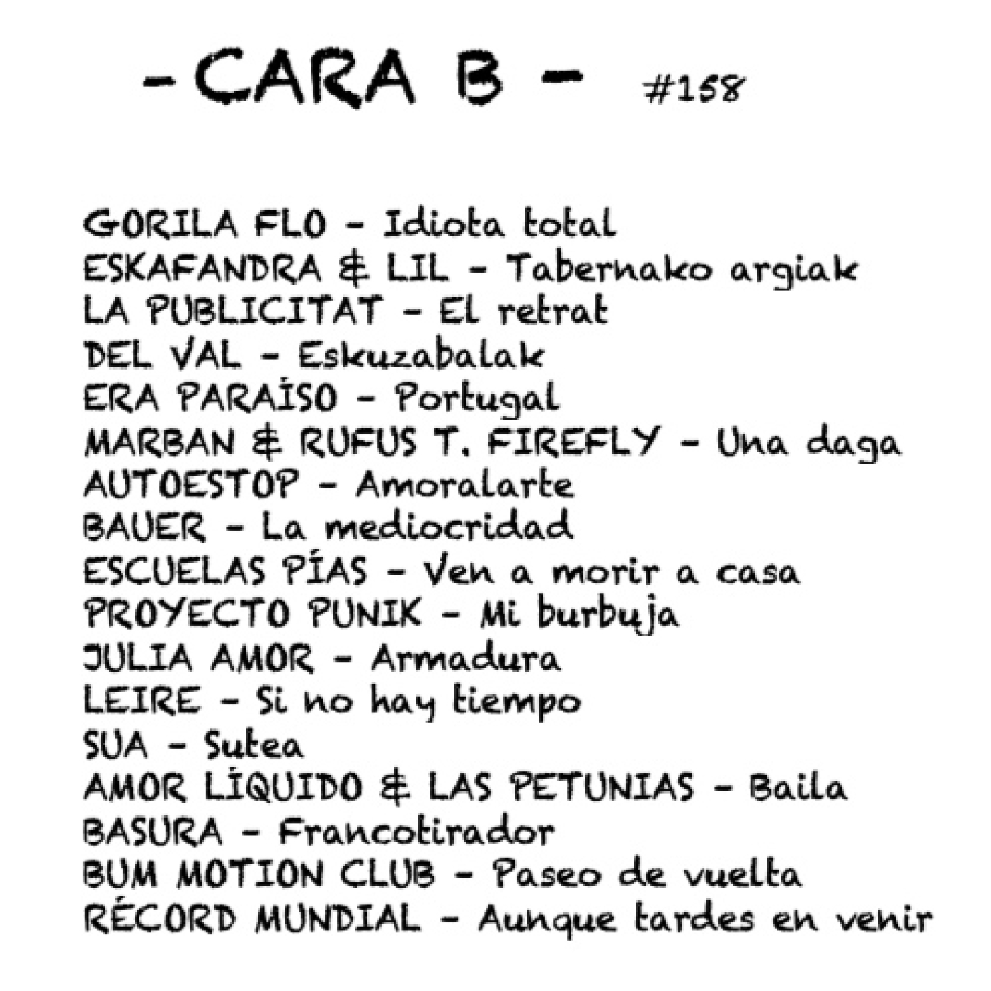 Cara B - 158