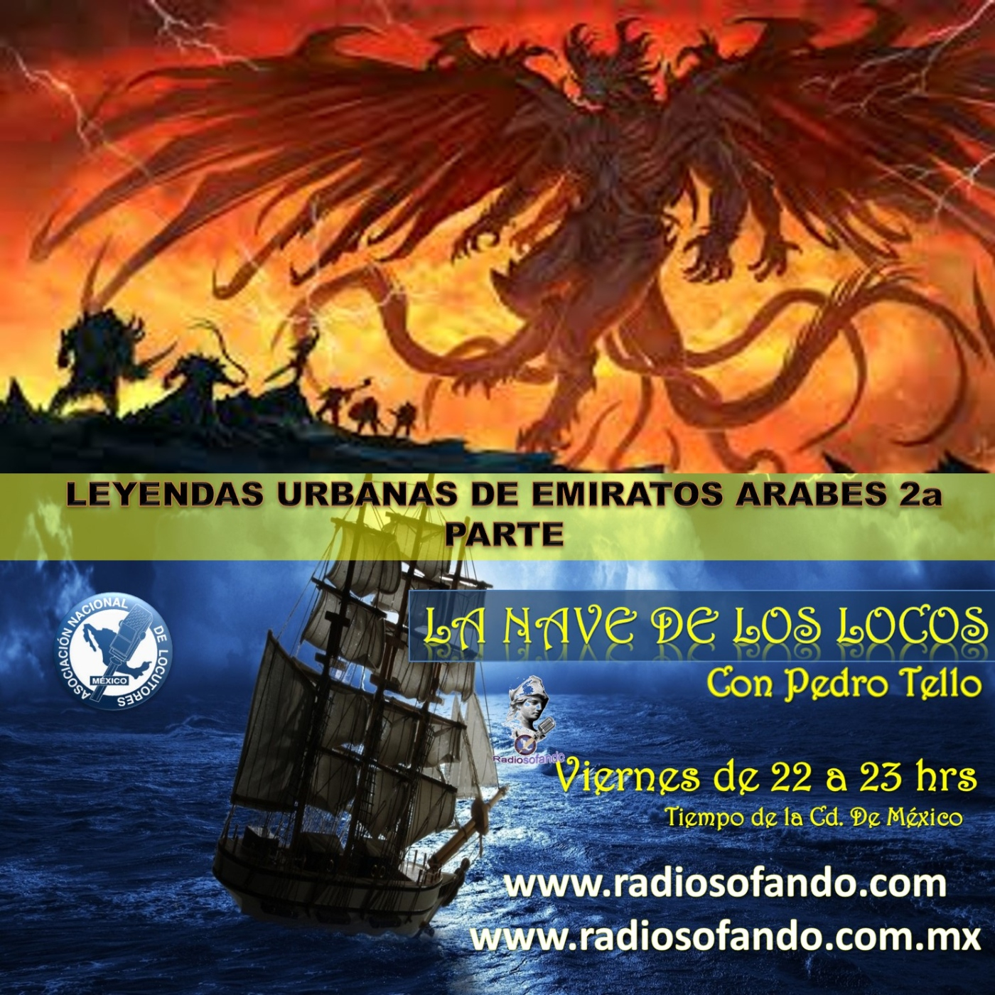 La Nave de los Locos_LEYENDAS URBANAS DE EMIRATOS ARABES 2a PARTE_23-01-26. episode artwork