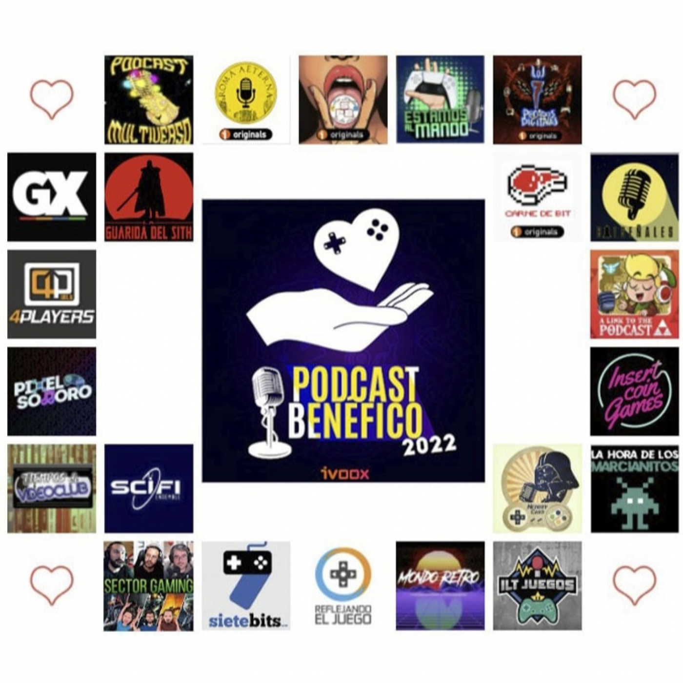 PODCAST BENÉFICO 2022  ️ Videojuegos Olvidados que Merecen Volver