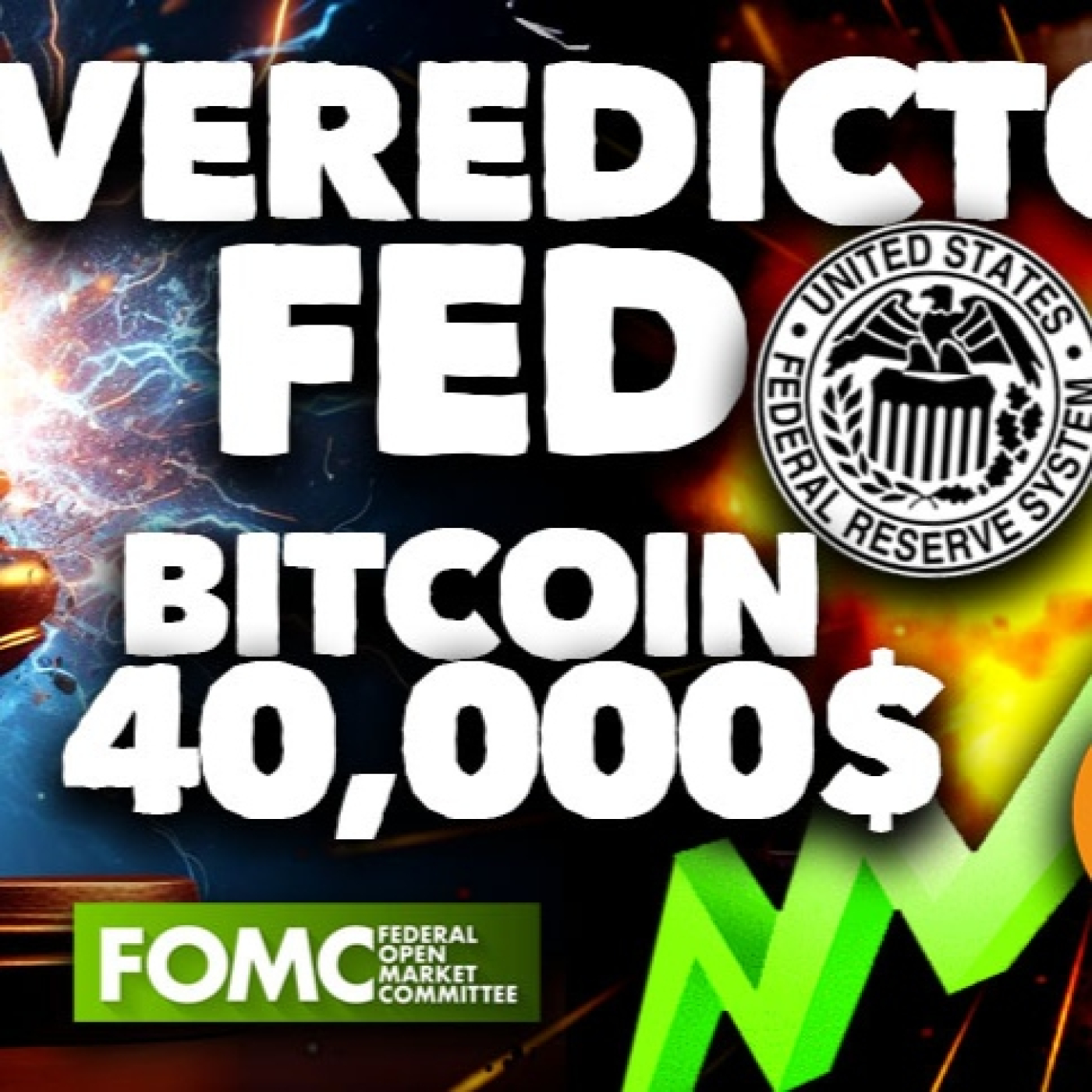 ¡Última Hora! Bitcoin se Dispara a $40,000 tras Veredicto de Powell sobre Tasas de Interés!