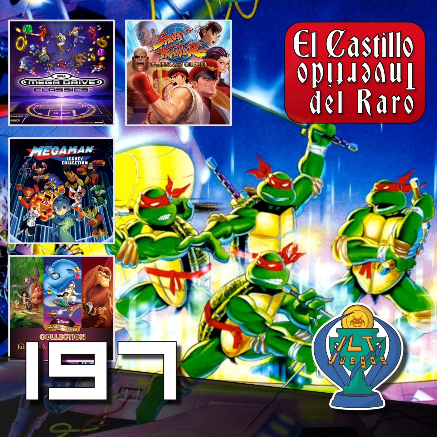 ILT 197: Recopilatorios, Konami y Tortugas Ninja episode artwork