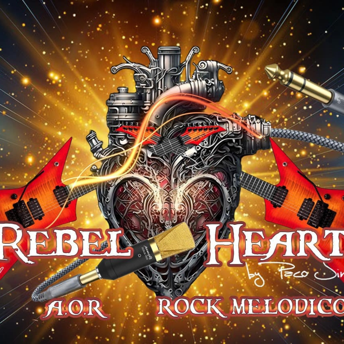 Ya llego el primer rebel heart de este año 2024 (aor -rock melodico)