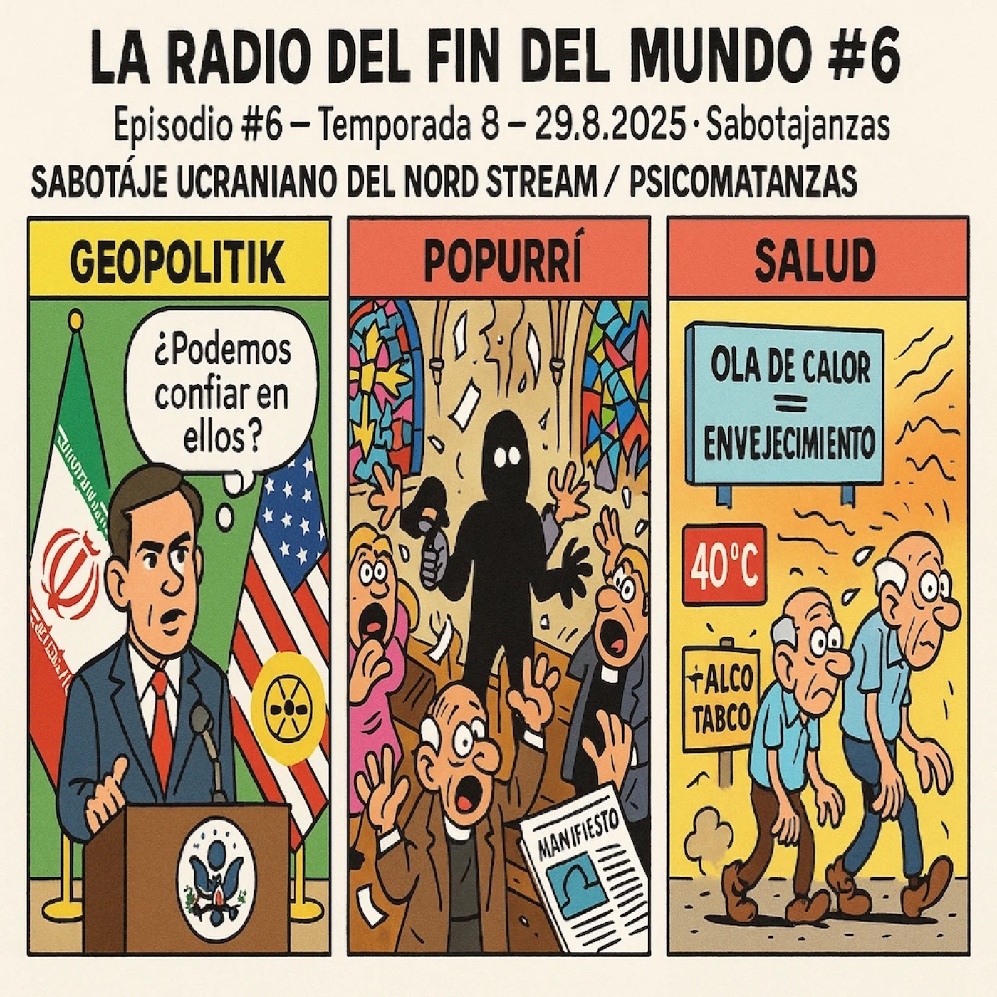 Sabotaje ucraniano del Nord Stream /lPsico matanzas -29.8.2025 episode artwork