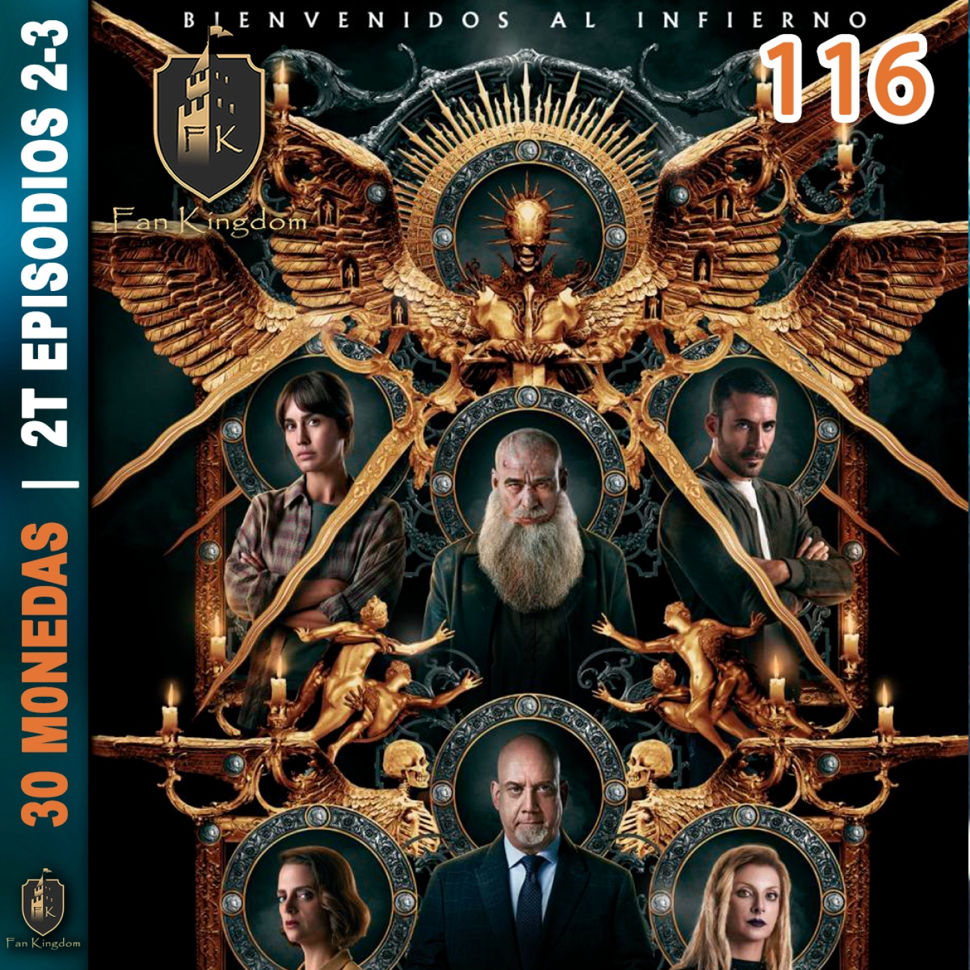 30 MONEDAS | Temp 2 Episodios 2 y 3 | Bienvenidos al Infierno (FK116)  #30monedas #30coins #Cthulhu episode artwork