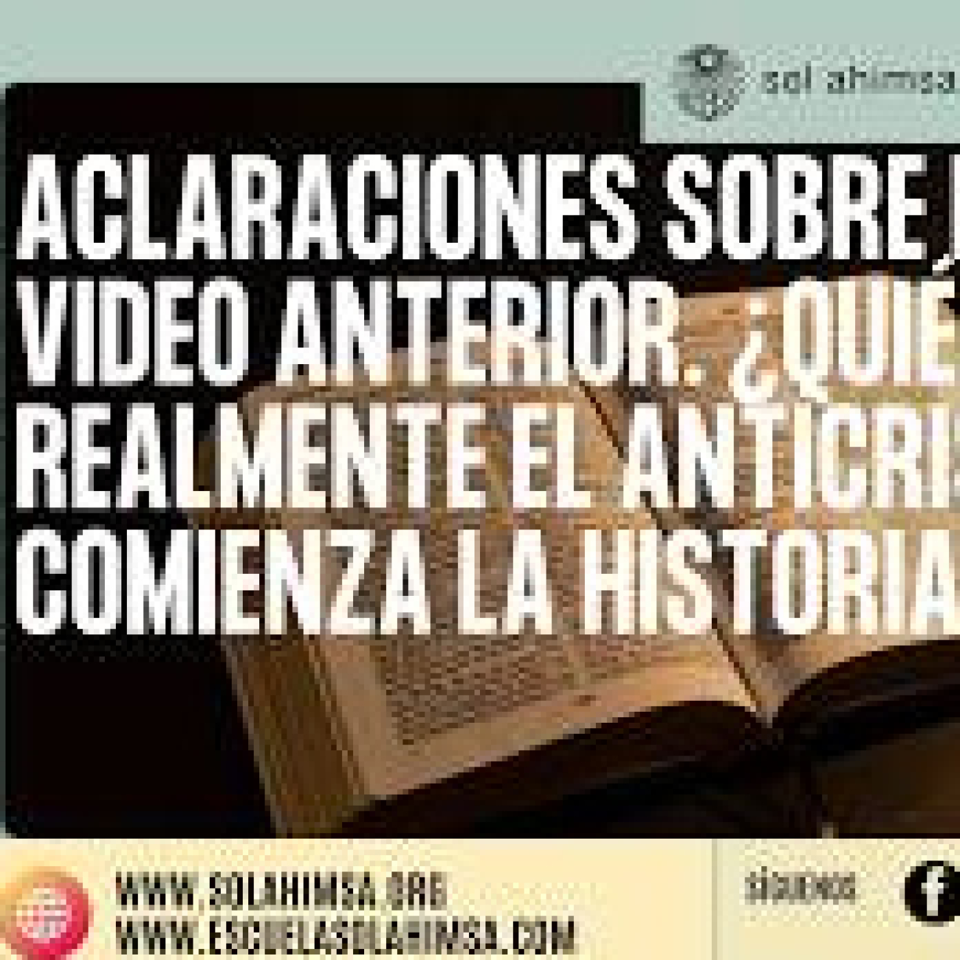 EL ANTICRISTO ESTÁ AQUÍ 2ª PARTE ¿QUIÉN ES? COMIENZA LA HISTORIA episode artwork