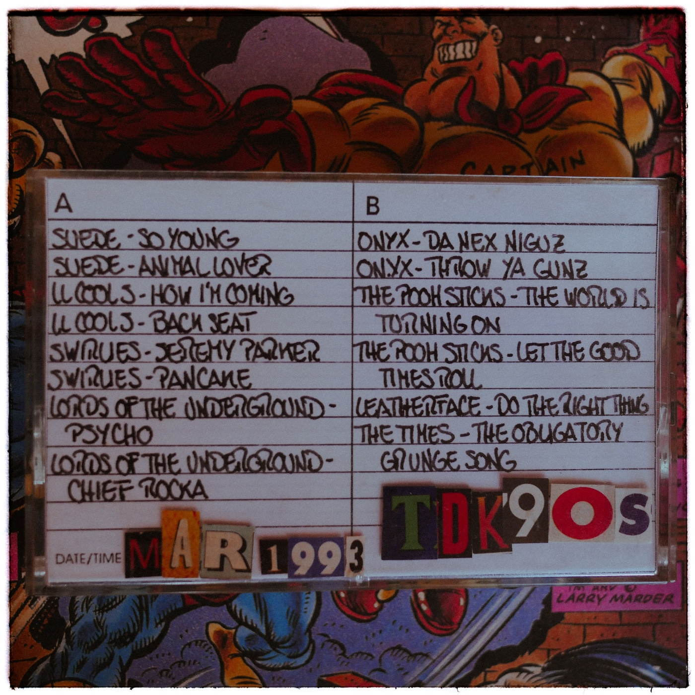 TDK 90s #143 - Marzo 1993 (Suede - LL Cool J - Onyx) episode artwork