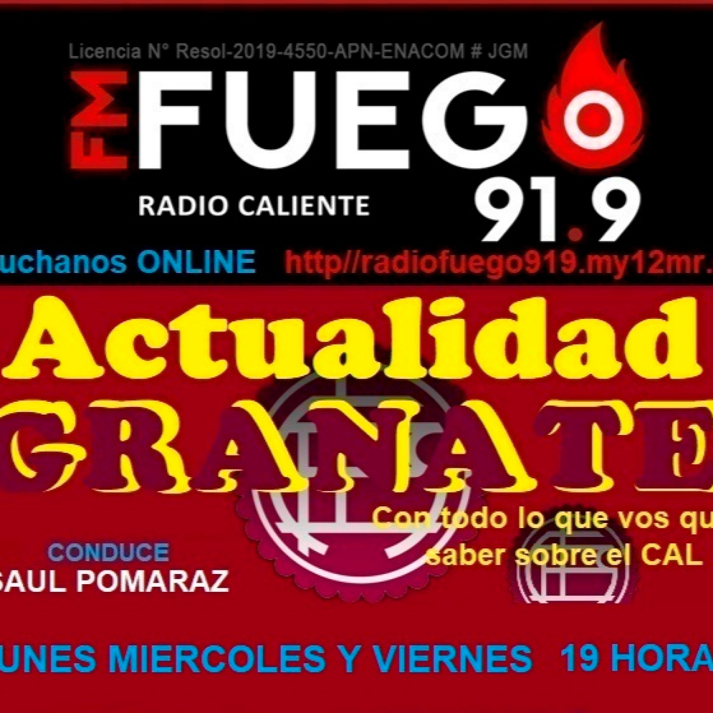 ACTUALIDAD GRANATE – Miérrcoles 19-11-2025 episode artwork