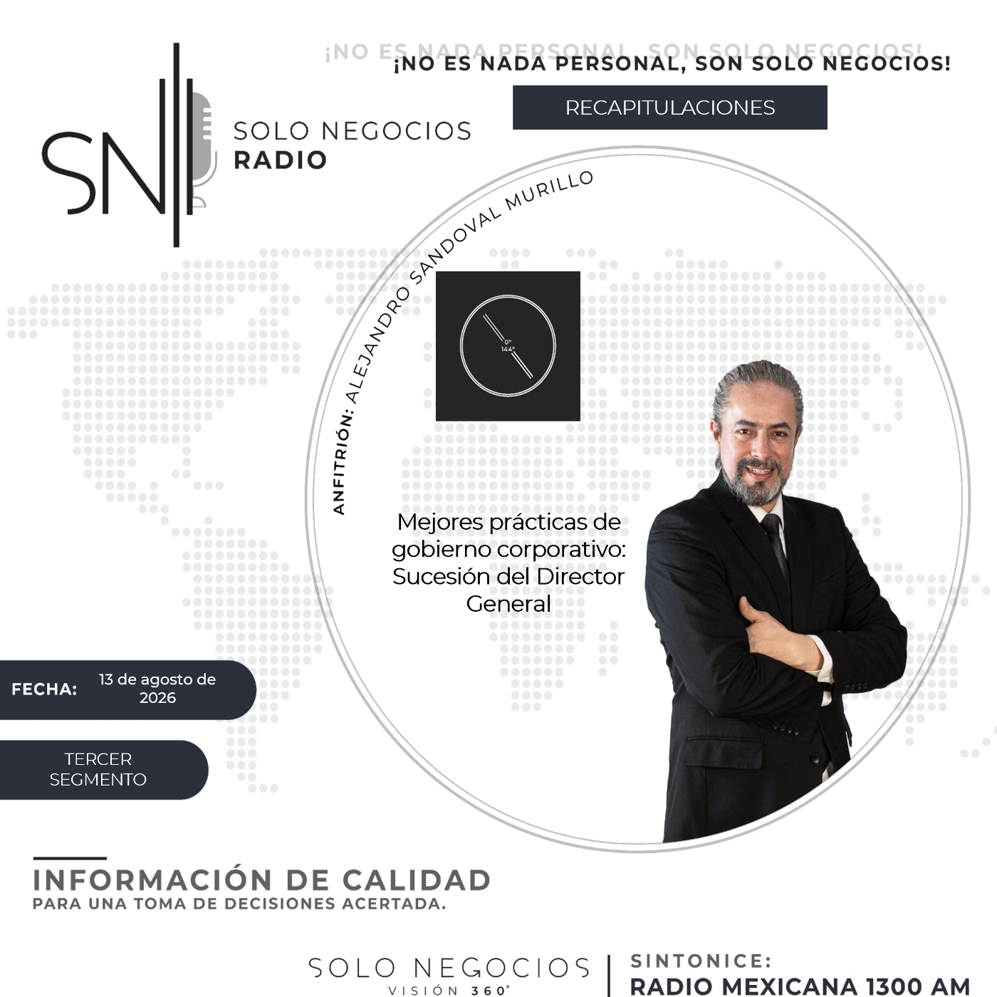 [SNR] Tercer segmento de Solo Negocios Radio del 13 de agosto de 2026 episode artwork