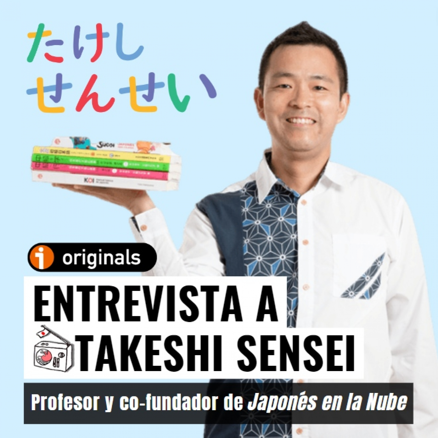 KDJ Entrevista 4x04 - Takeshi Sensei, ¡profesor y co-fundador de Japonés en la Nube!