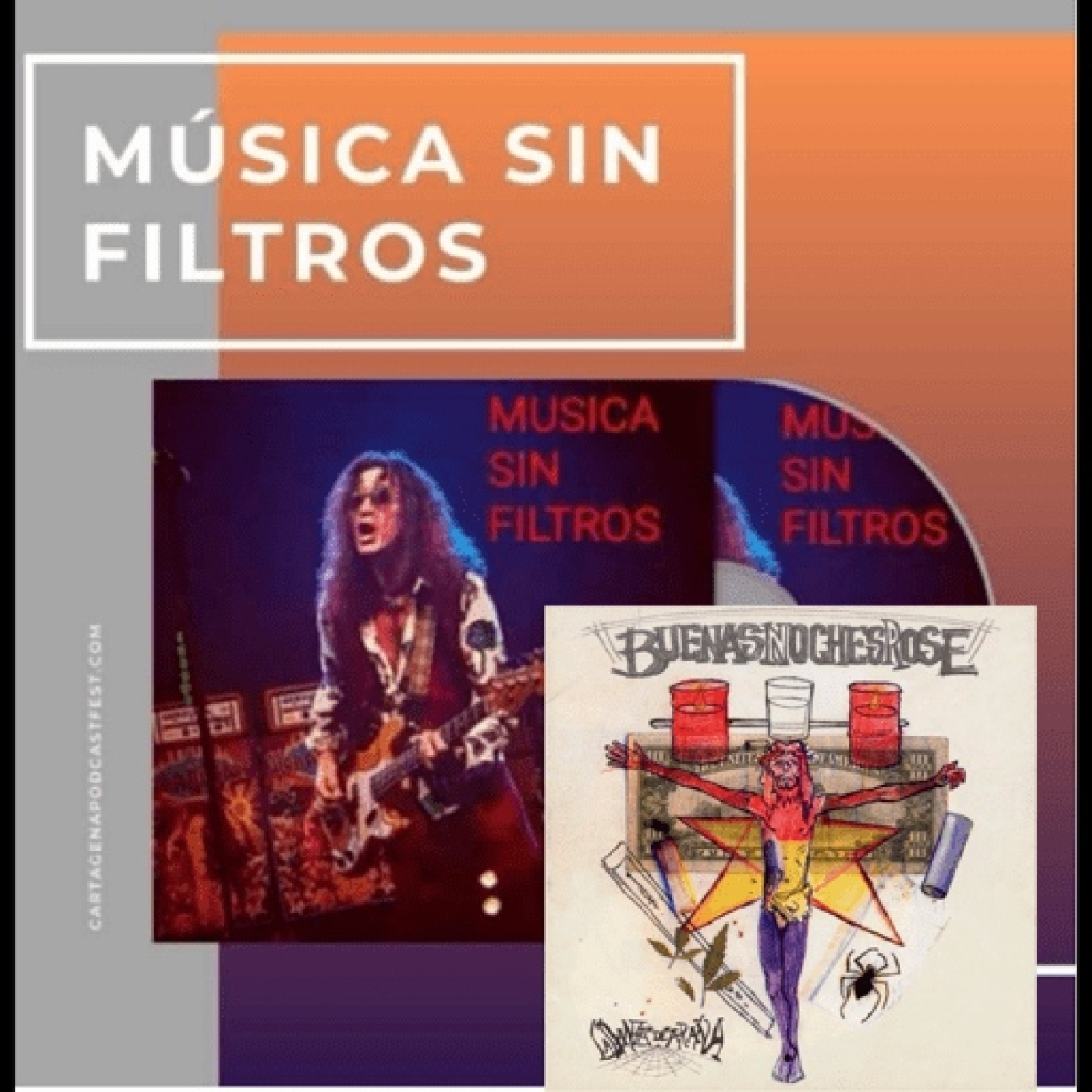 MUSICA SIN FILTROS PROGRAMA 249-INCLUYE SECCION JOYAS DEL ROCK NACIONAL CON ANTONIO ALCARAZ- episode artwork
