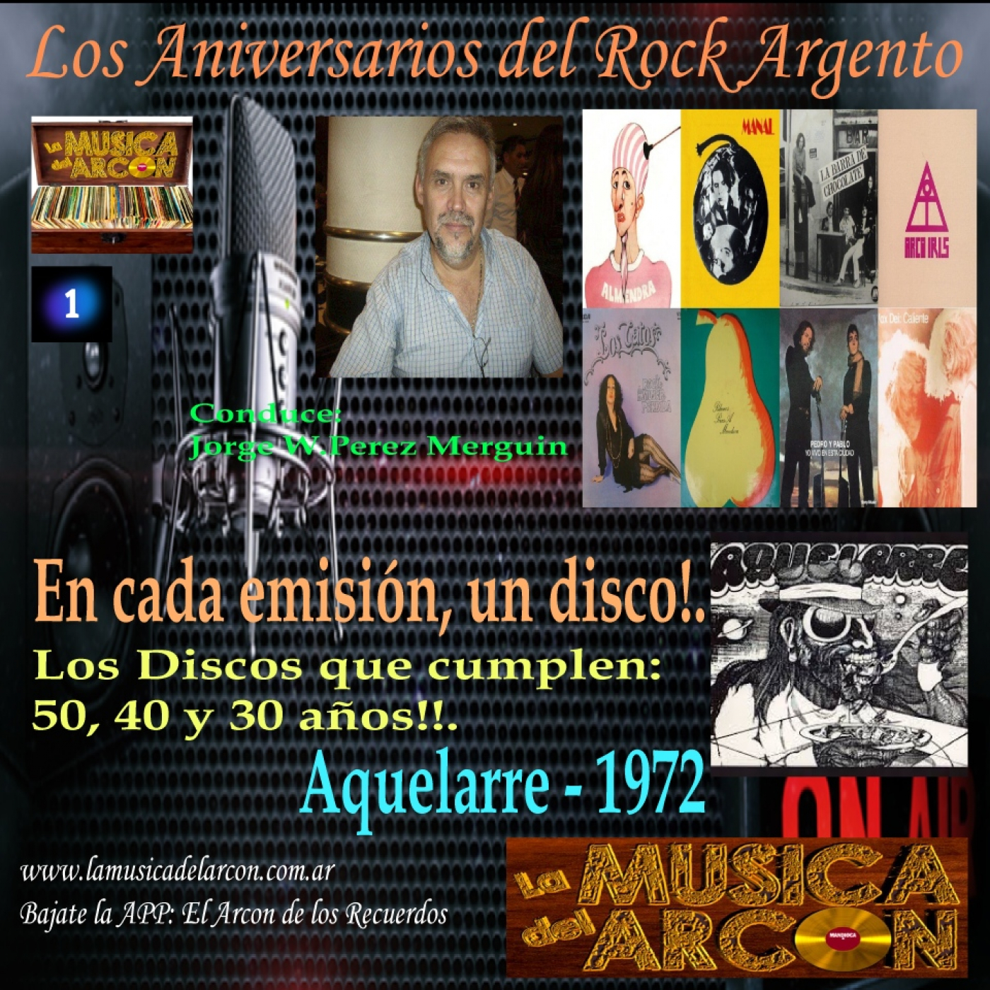 Los Aniversarios del Rock Argento - Emision n° 1 - Aquelarre 1972 episode artwork