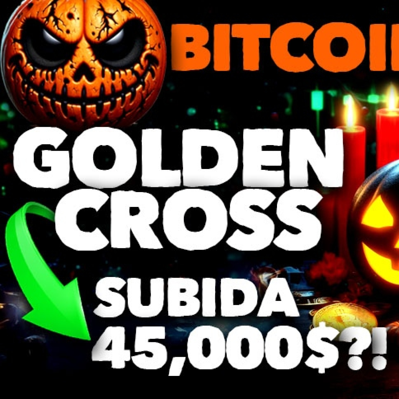 BITCOIN ¡Tenemos "GOLDEN CROSS"! ¡Por qué es tan IMPORTANTE! ¡Posible rápida SUBIDA a $45,000!
