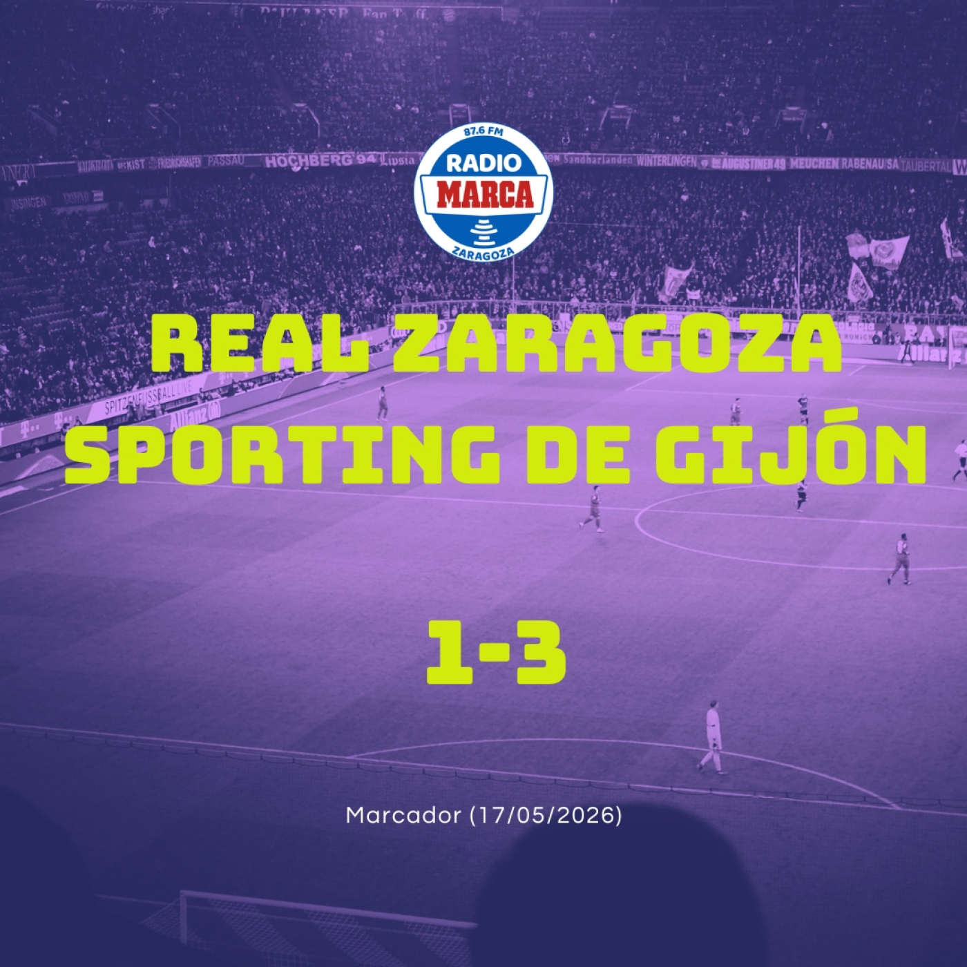 17-05-2026 - Marcador Zaragoza Post-Partido episode artwork