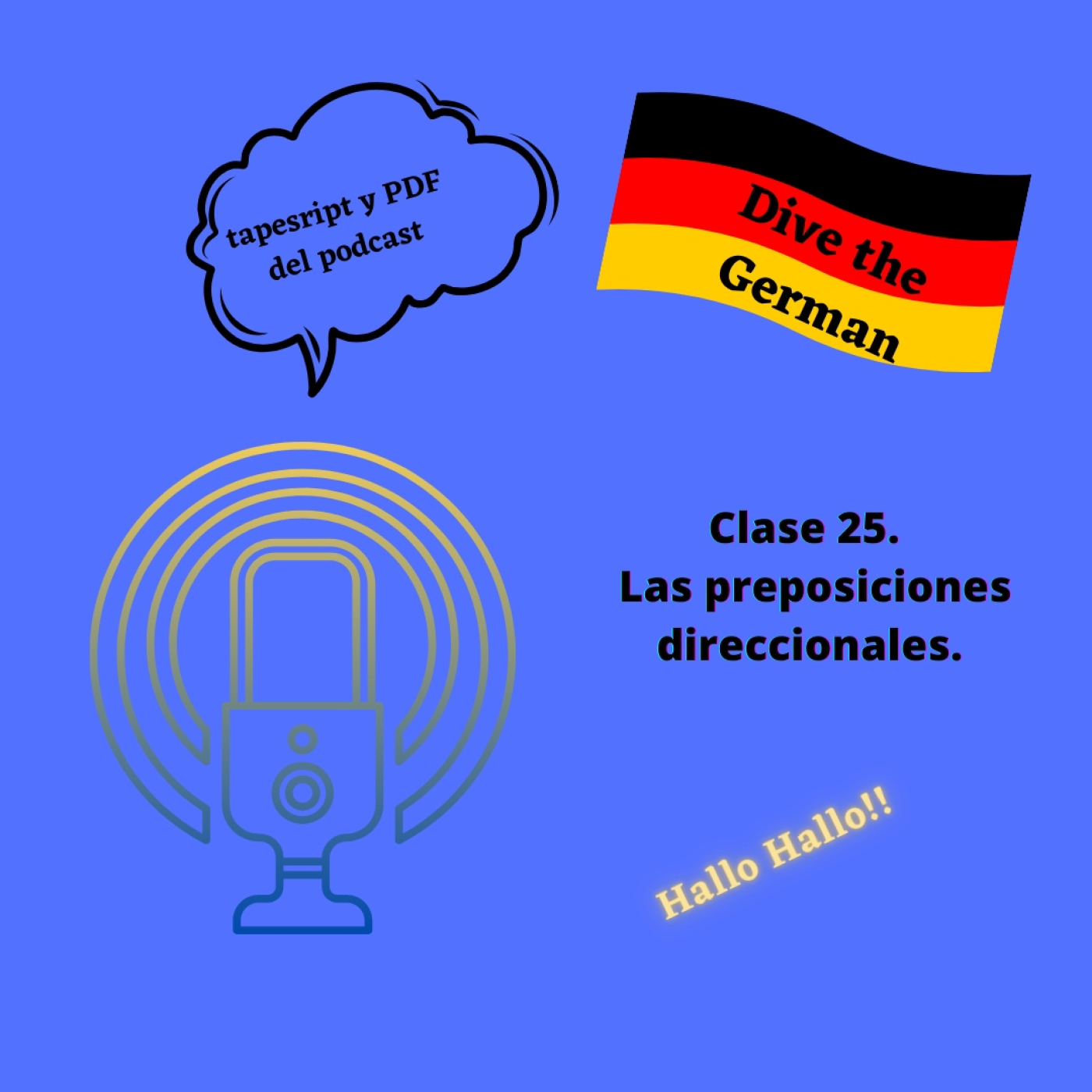 CLASE 25. Las preposiciones direccionales .