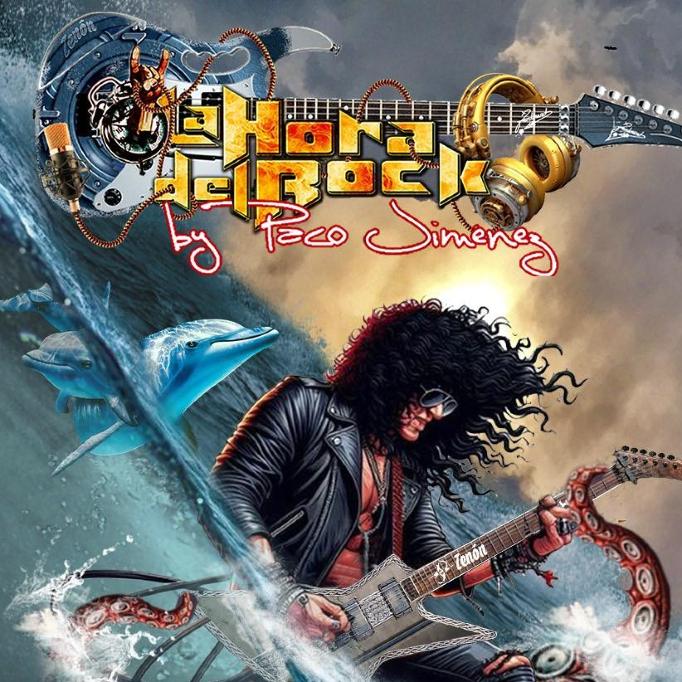 LA HORA DEL ROCK CON PACO JIMENEZ, FERNANDO ,ZENÓN