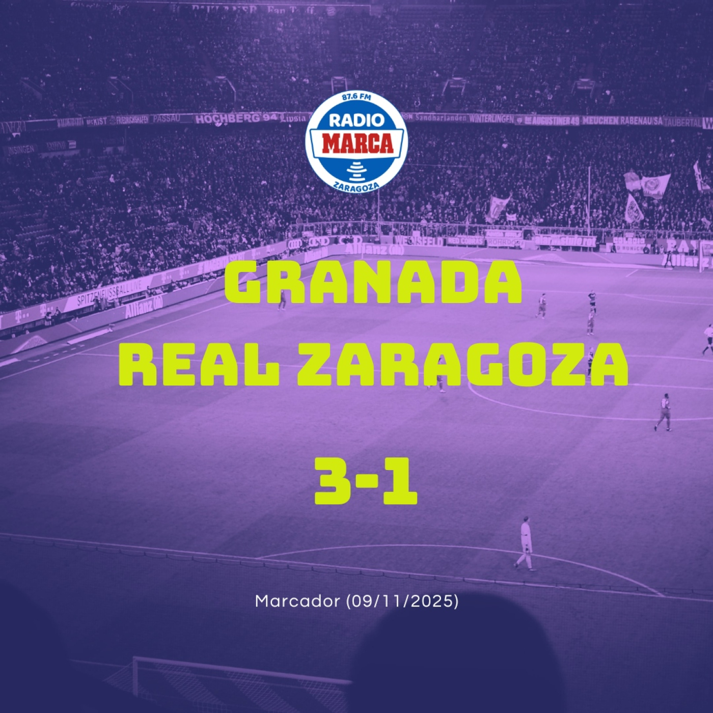 09-11-2025 - Marcador Zaragoza Partido episode artwork