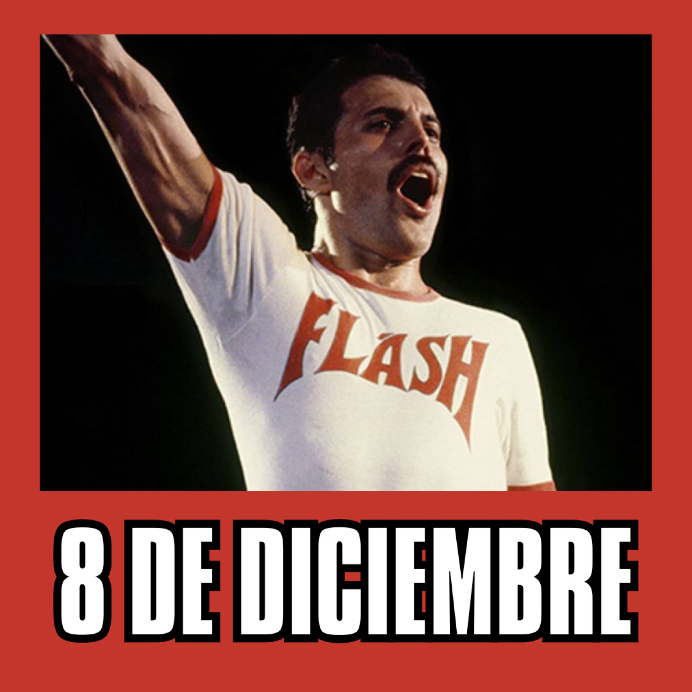 8 de Diciembre // Brownies, gente que dice que viaja en el tiempo y Queen cantando a Flash Gordon episode artwork