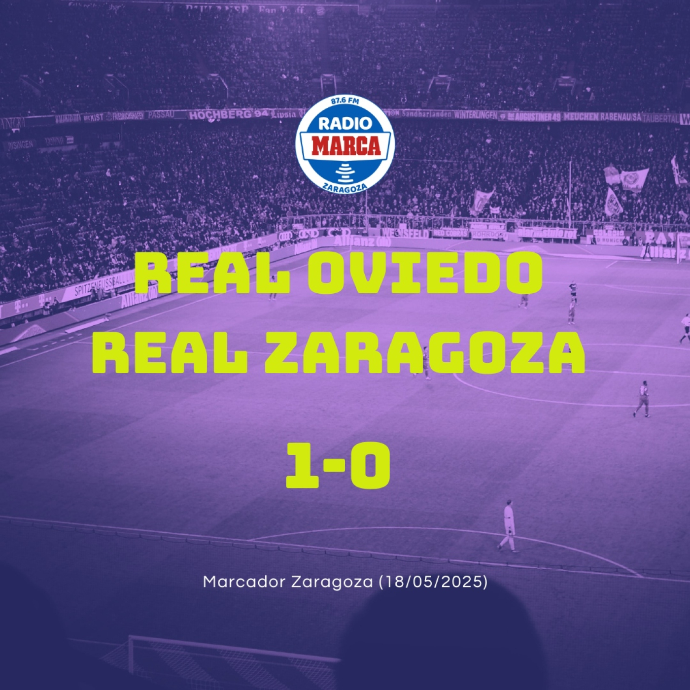 18-05-2025 - Marcador Zaragoza Partido episode artwork