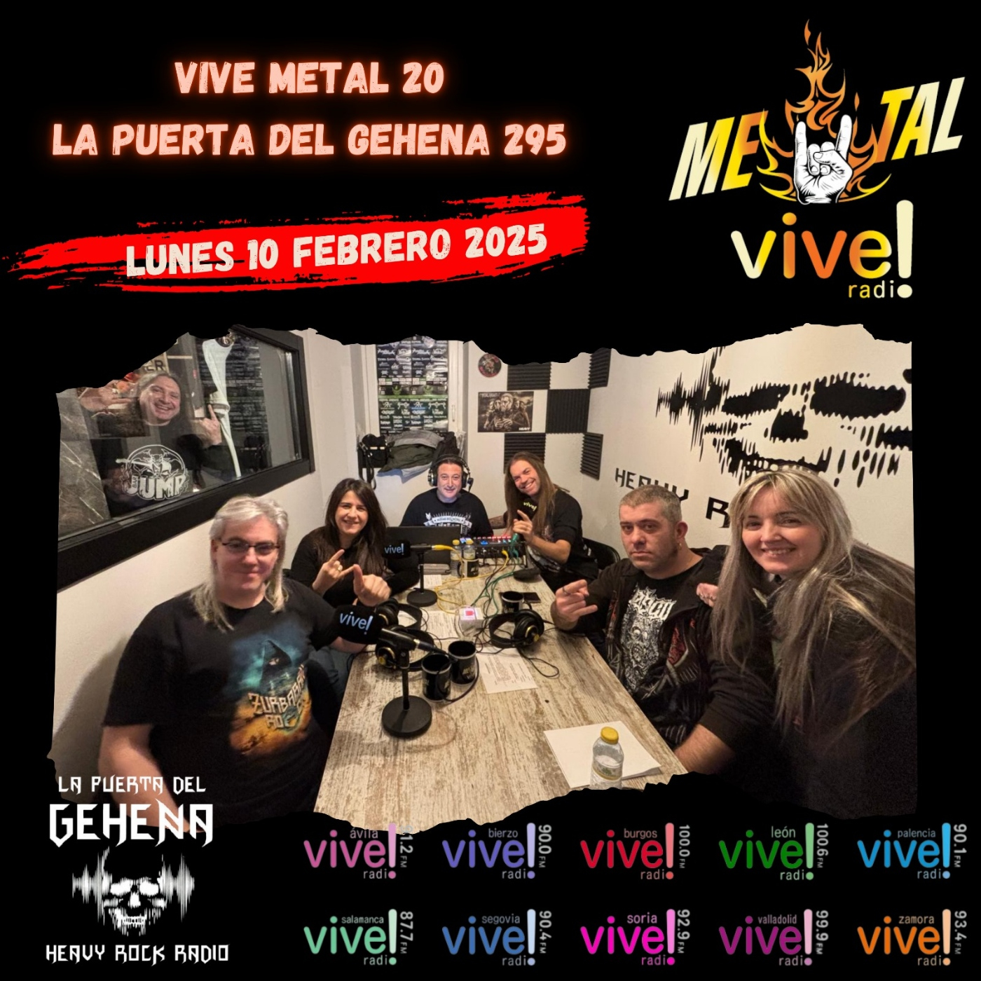 VIVE METAL Y LA PUERTA DEL GEHENA