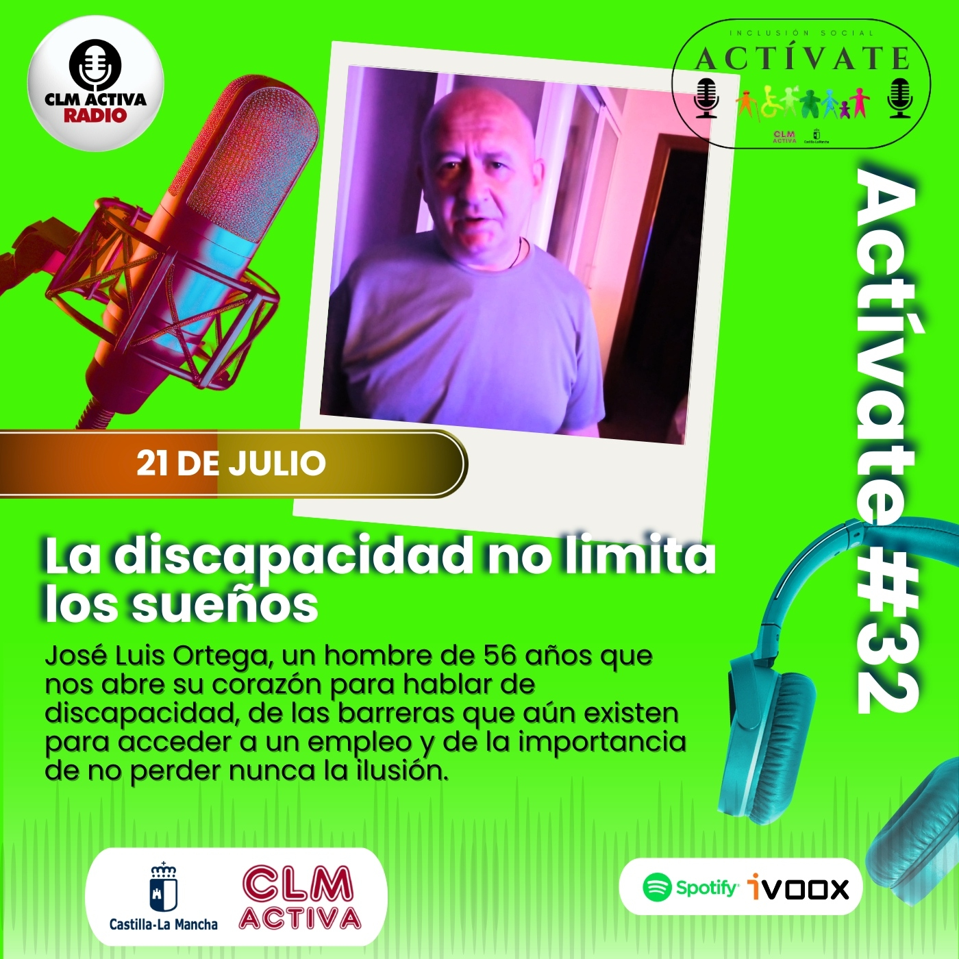 ACTIVATE   JOSE LUIS ORTEGA   La discapacidad no limita los sueños episode artwork