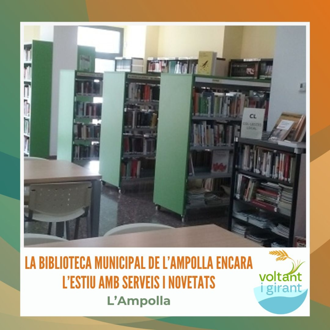 La Biblioteca Municipal de l’Ampolla encara l’estiu amb serveis i novetats episode artwork