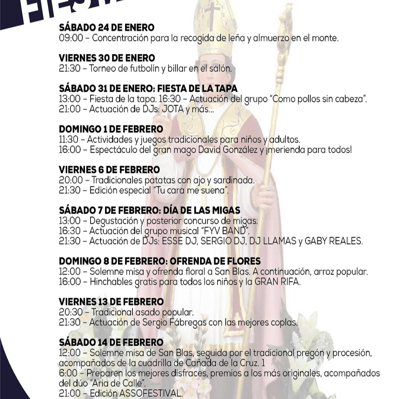 CARAVACA RADIO- Conoce el programa de fiestas de La Encarnación en honor a San Blas episode artwork