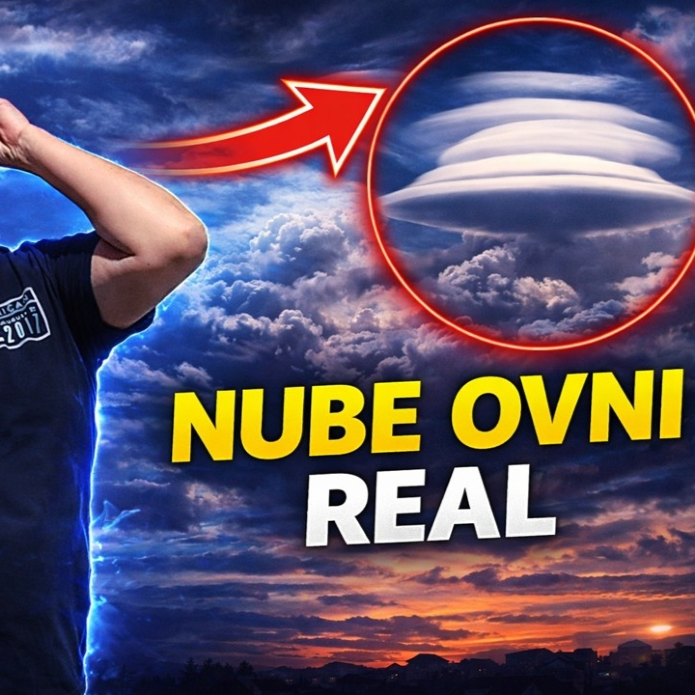 LOS DESVELADOS - CAPTAN NUBE OVNI SOBRE AURORA, COLORADO