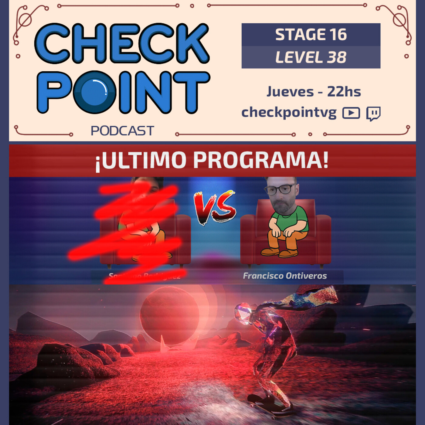 Stage 16 - Level 38: "Sofía Galaga" episode artwork