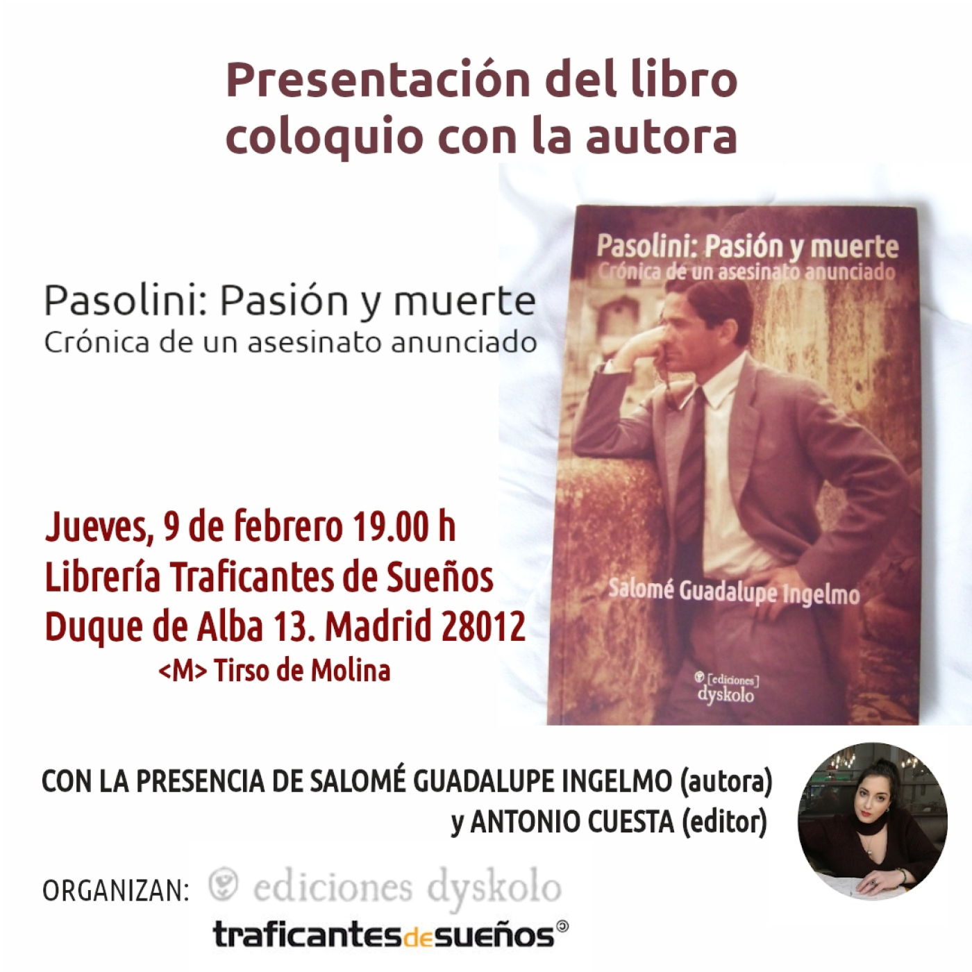 Presentación del libro "Pasolini: pasión y muerte". episode artwork