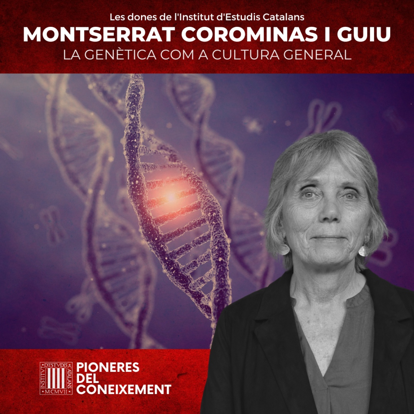 Montserrat Corominas i Guiu: Saber què és un genoma hauria de format part de la cultura general.